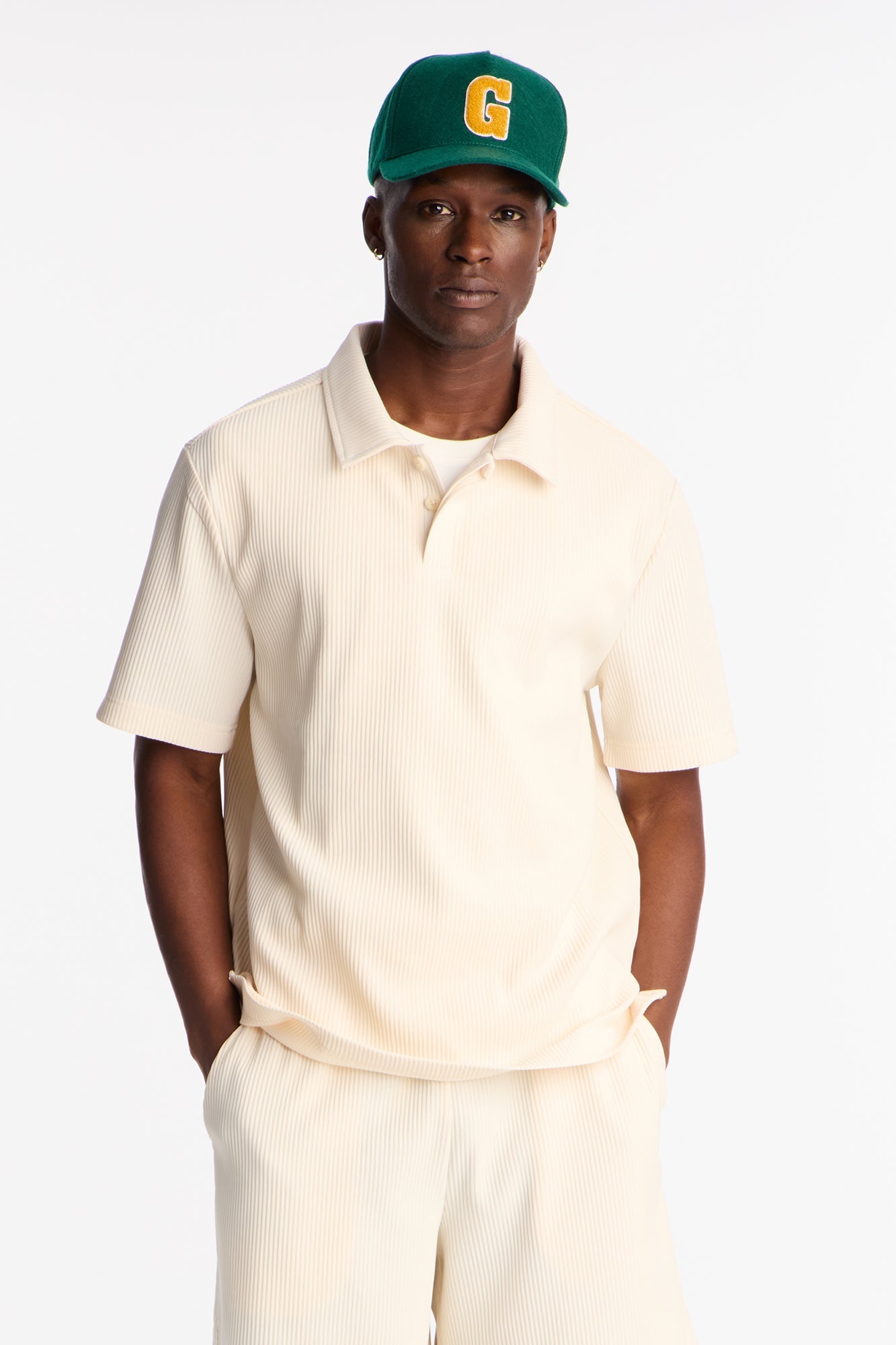 Show Up Polo Shirt - Off White