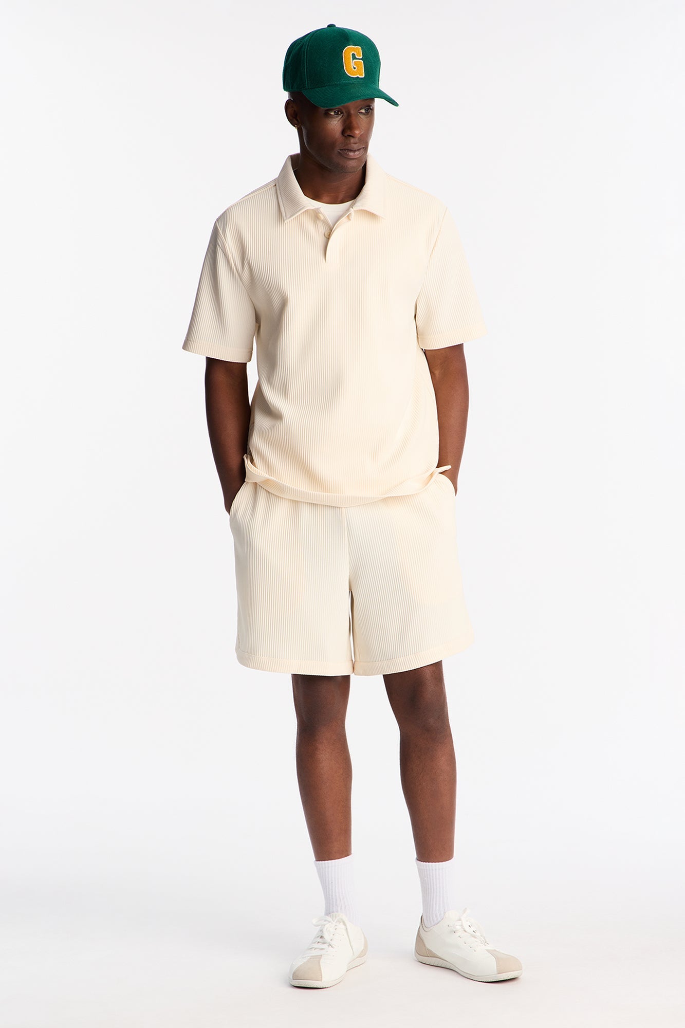 Show Up Polo Shirt - Off White