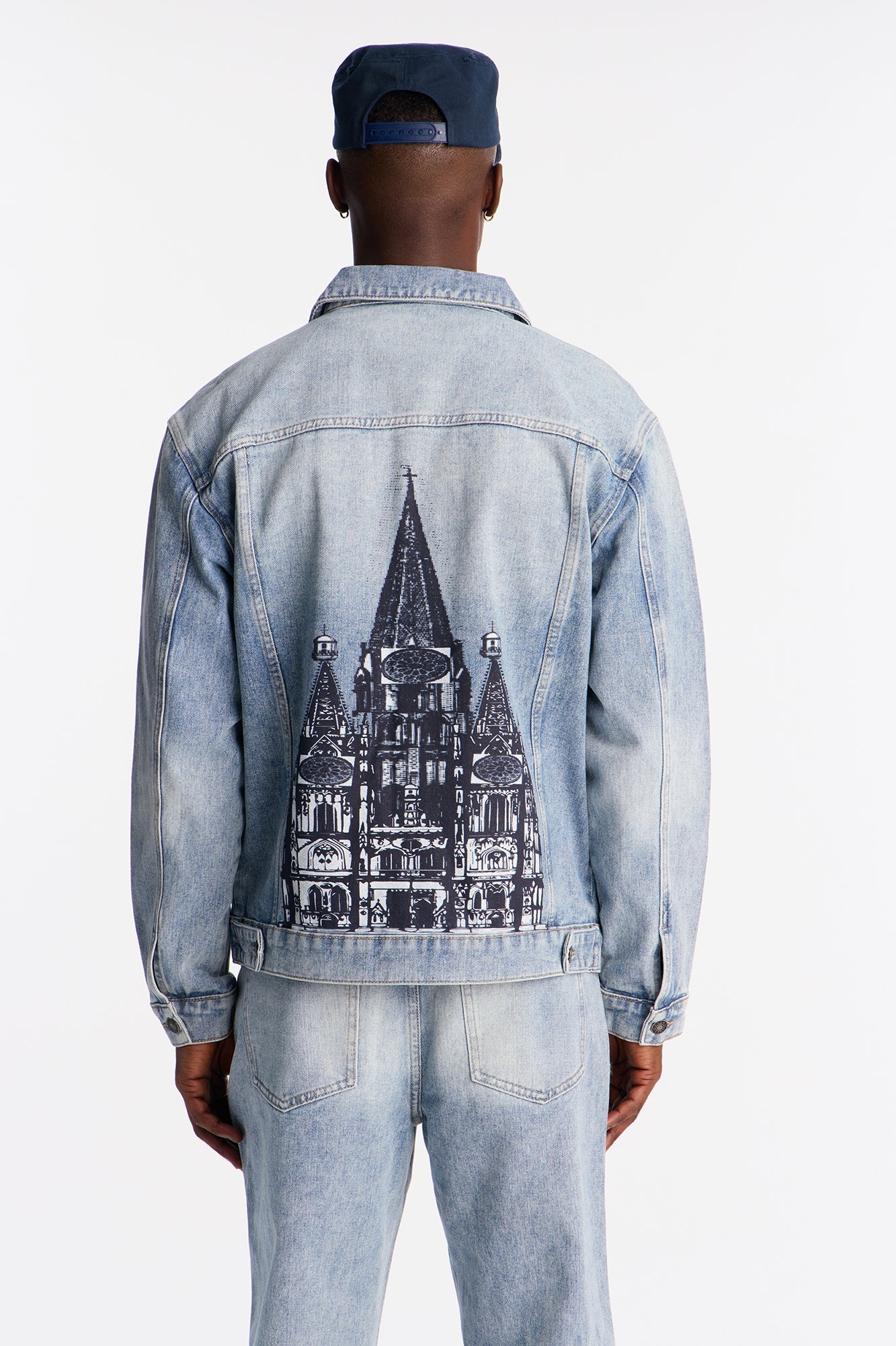 Cathedral Denim Trucker Jacket - Medium Blue Wash