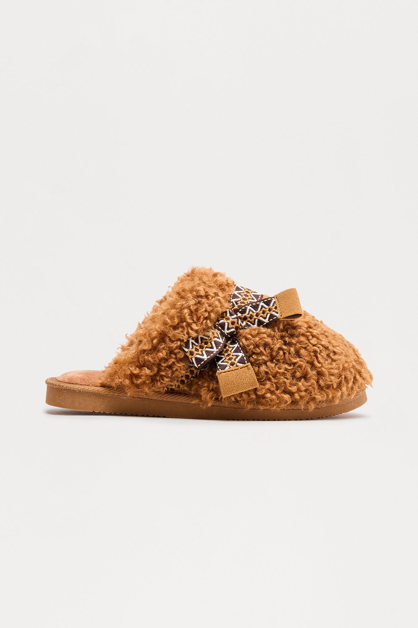 Biscotti Sherpa Slippers - Brown