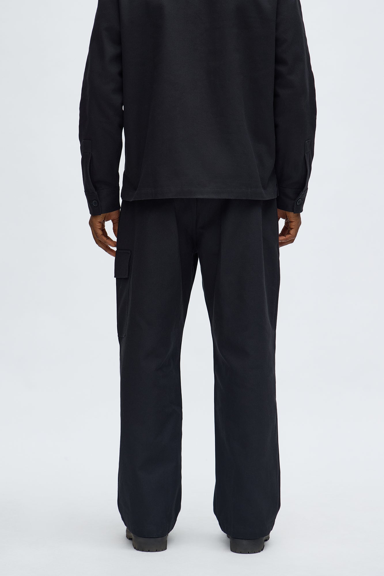 Baggy Fairfax Canvas Pant - Black