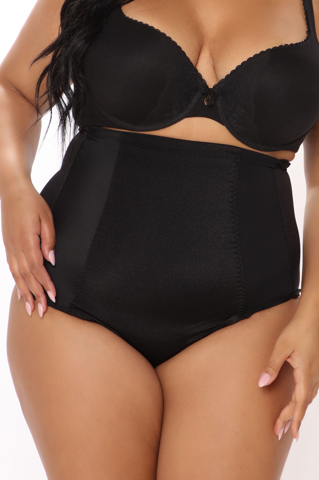 Ayesha High Waist Shaping Brief - Black