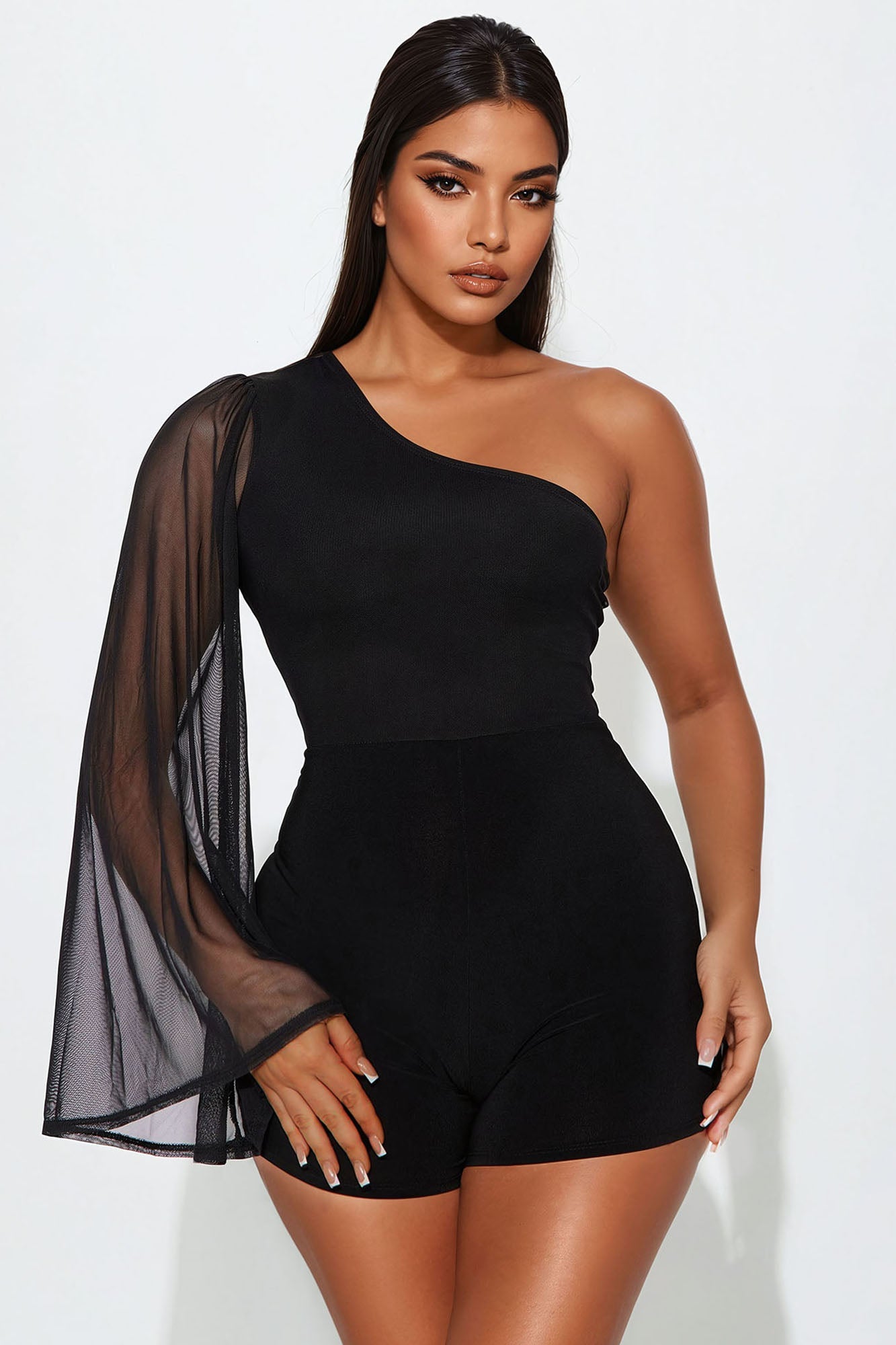Brand New Day Romper - Black