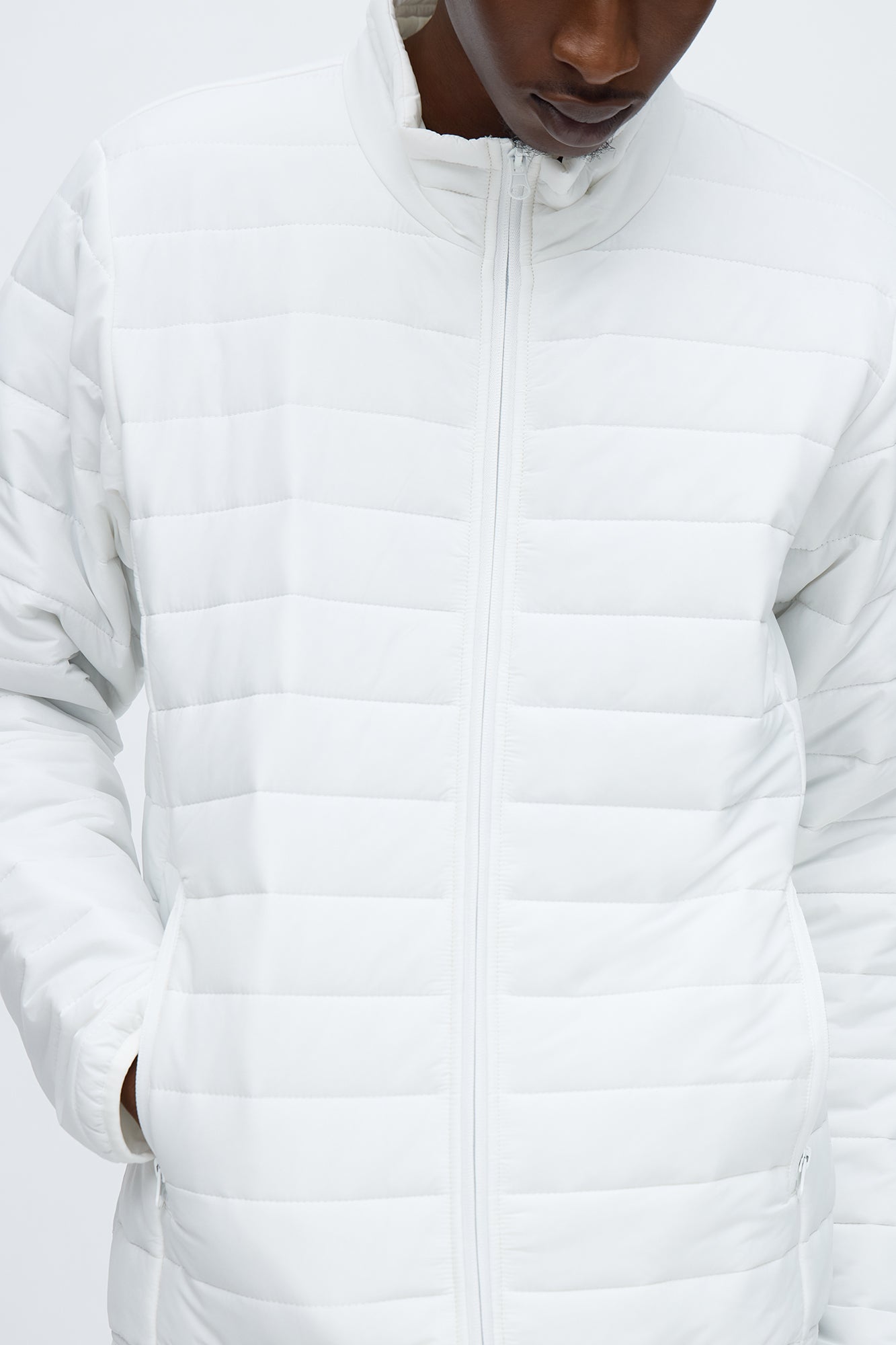 Wesley Packable Puffer Jacket - White