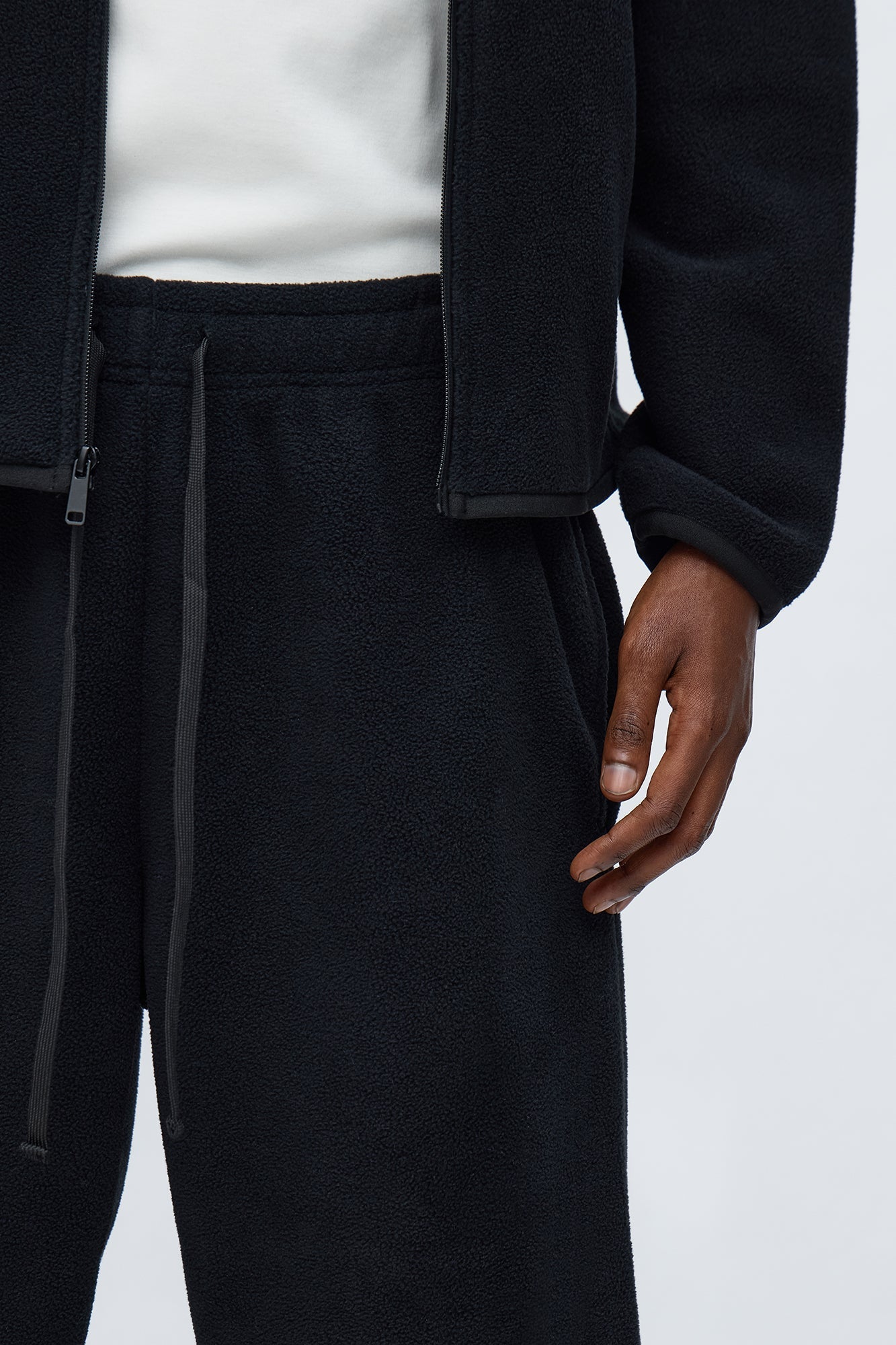 Core Microfleece Pants - Black