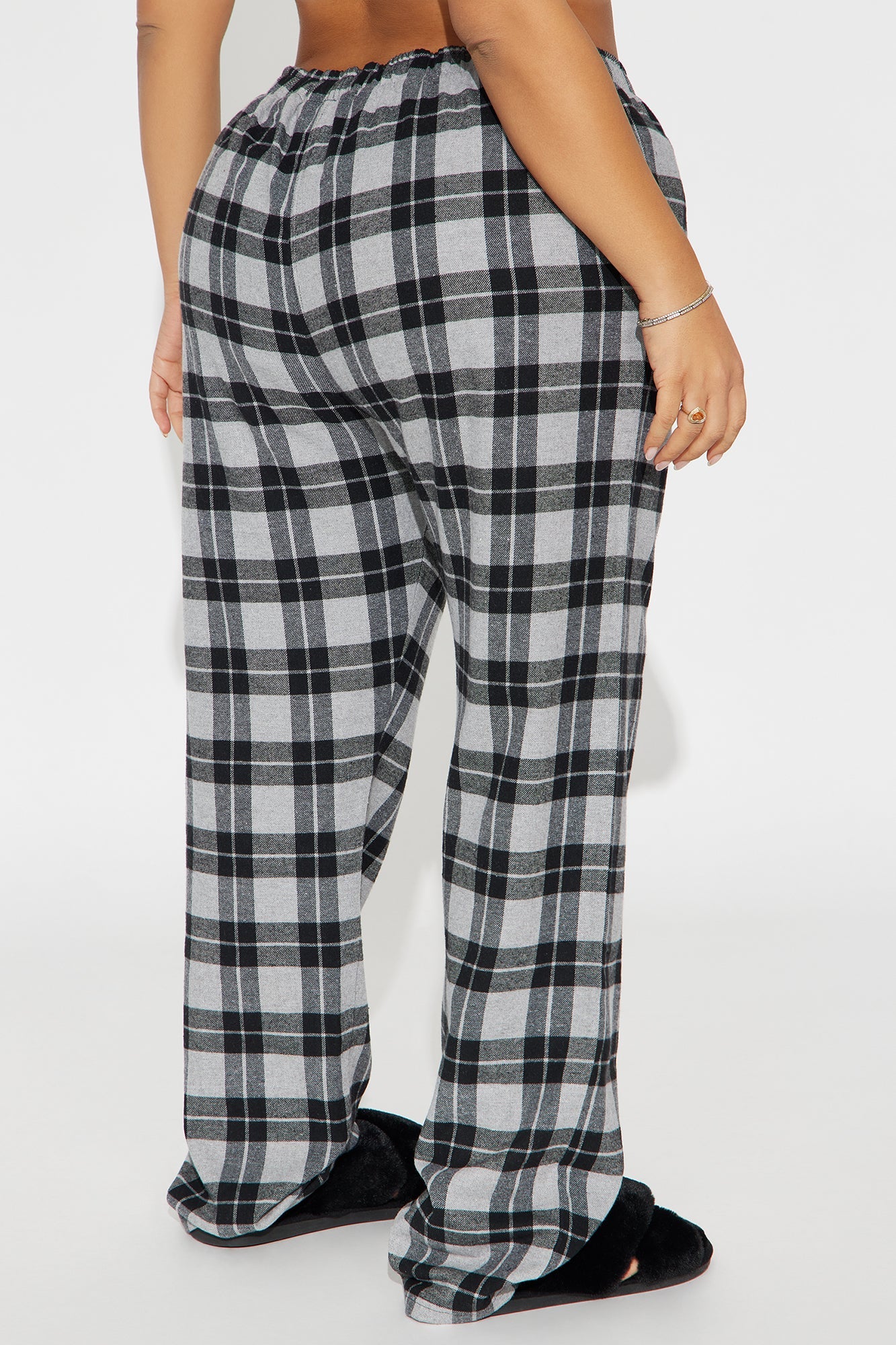 So Chill Flannel PJ Pants - Grey/combo