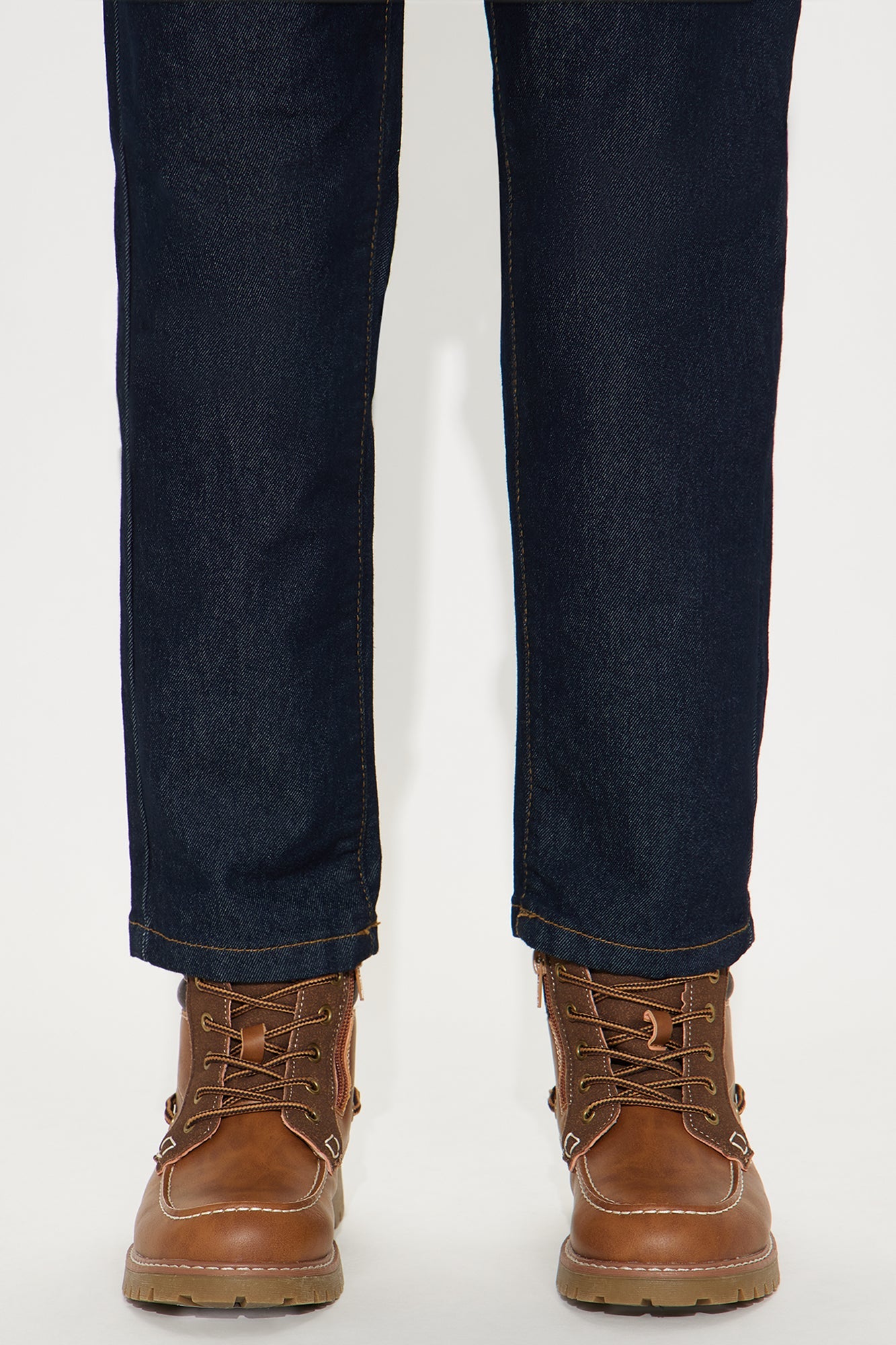 Mini Under Control Lace Up Boots - Brown