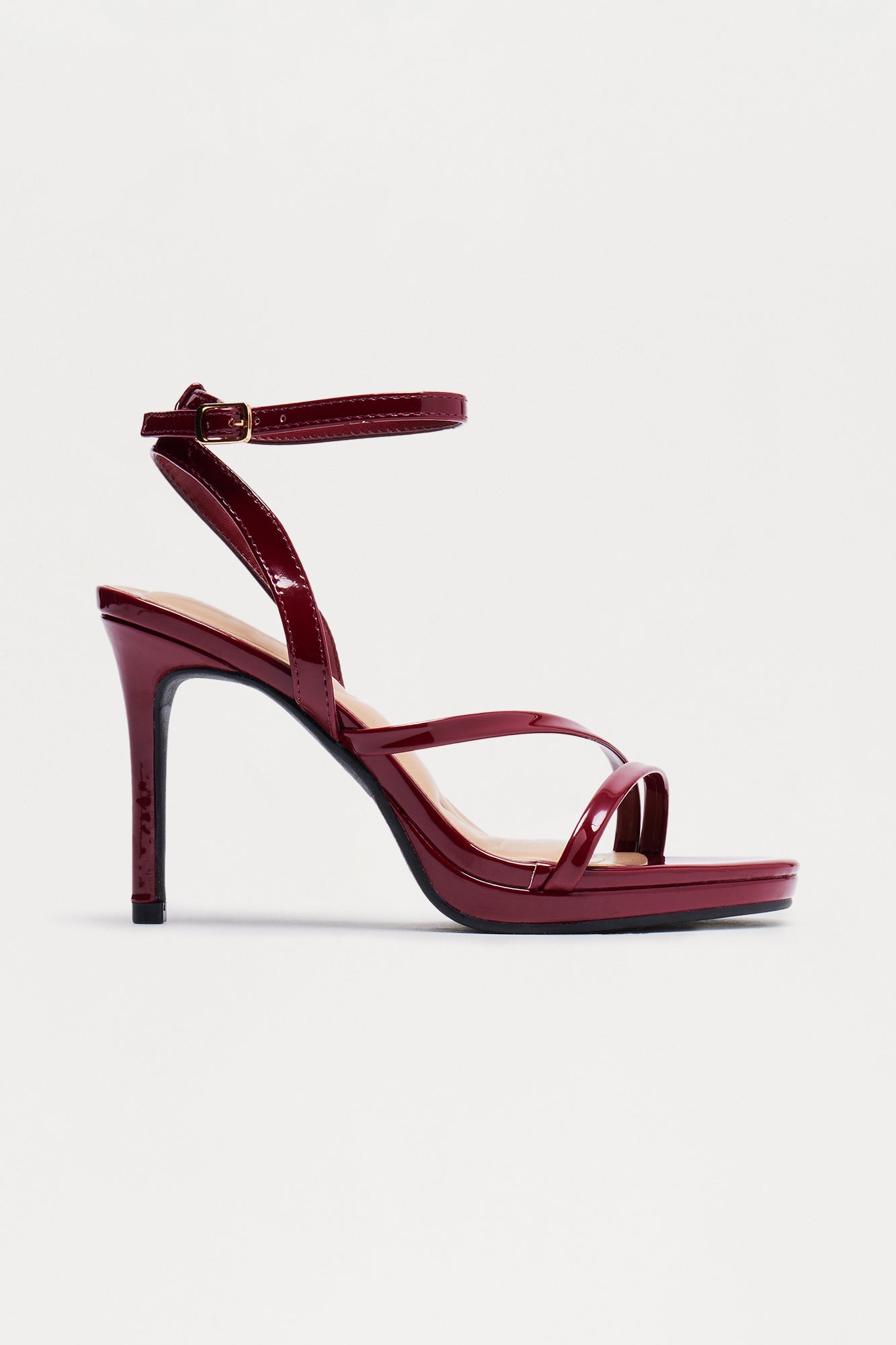 Vanita Stiletto Heels - Burgundy