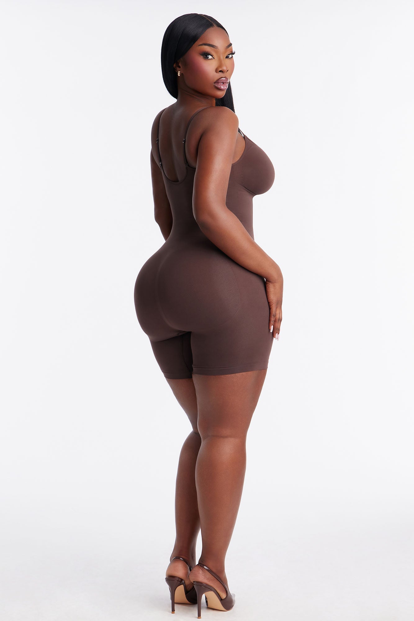 Nova Sculpt Seamless Strong Compression Thigh Shaping Bodysuit - Coco