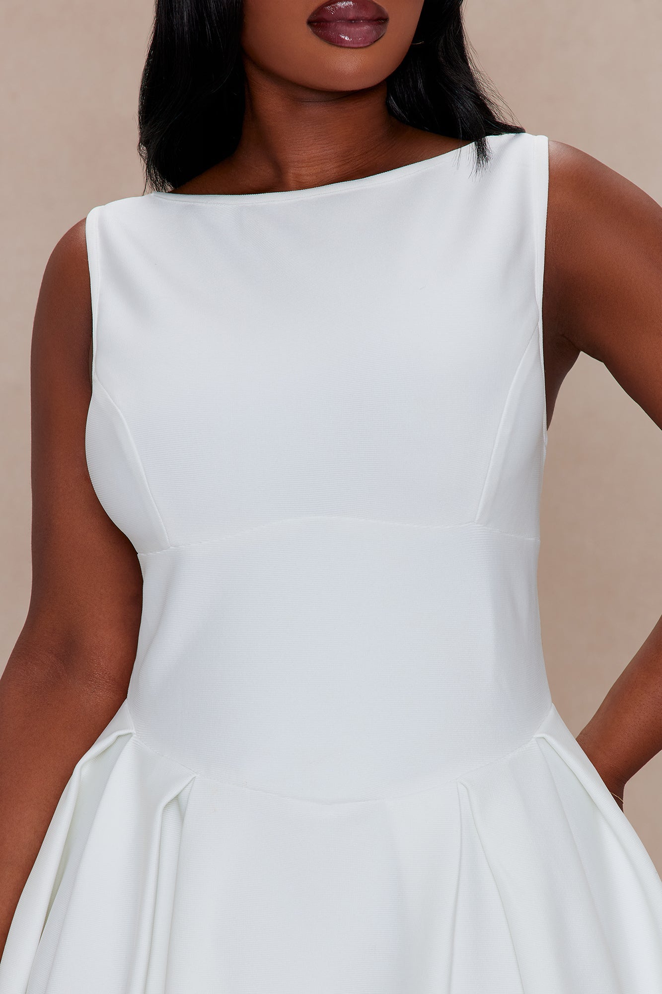 Lani Bandage Maxi Dress - White