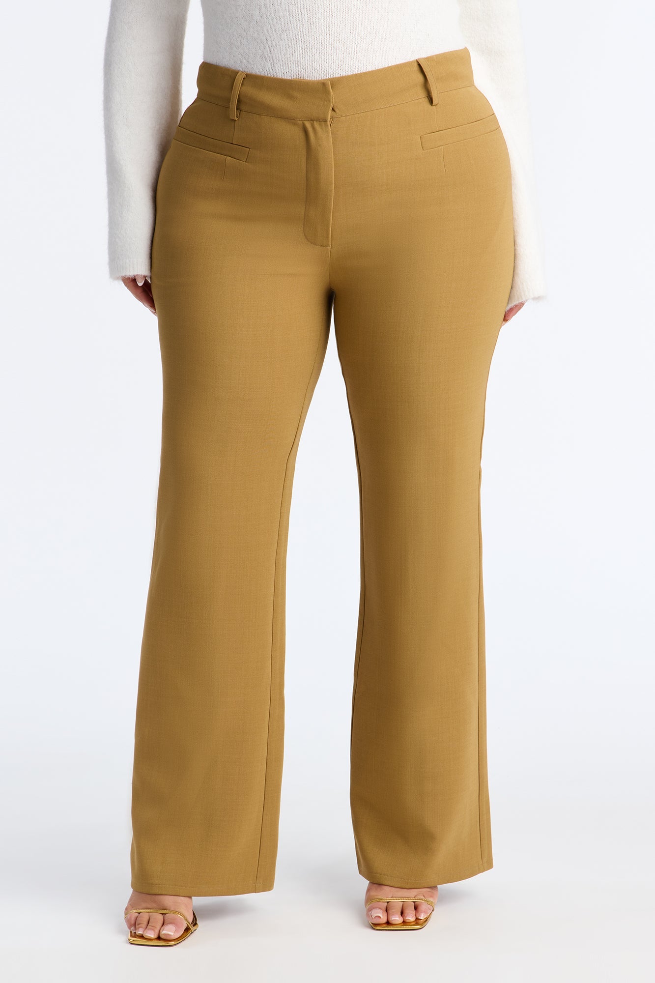Deal Breaker Flare Leg Pant 32″ - Mustard