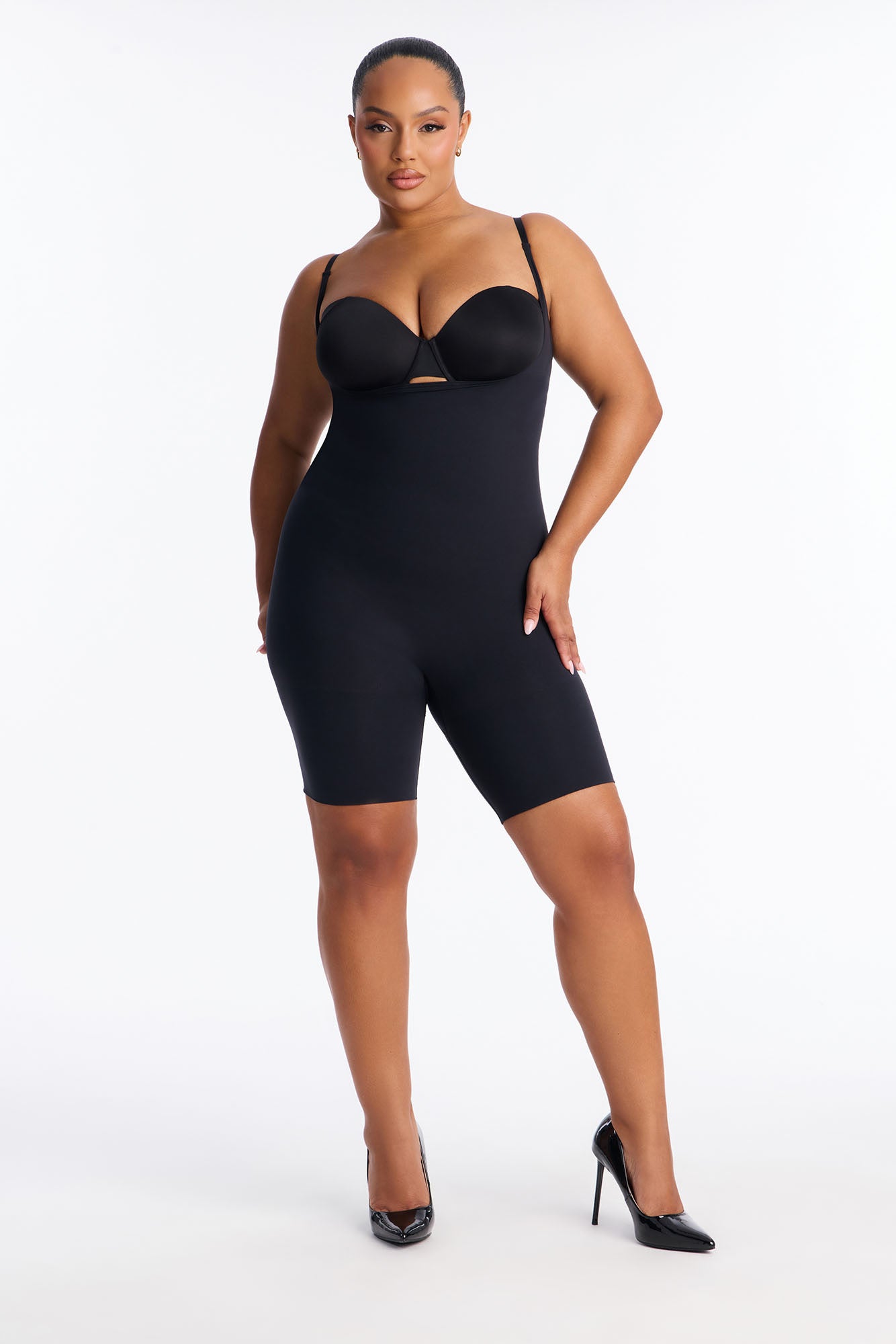 Nova Sculpt Seamless Strong Compression Butt Lifting Bodysuit - Black