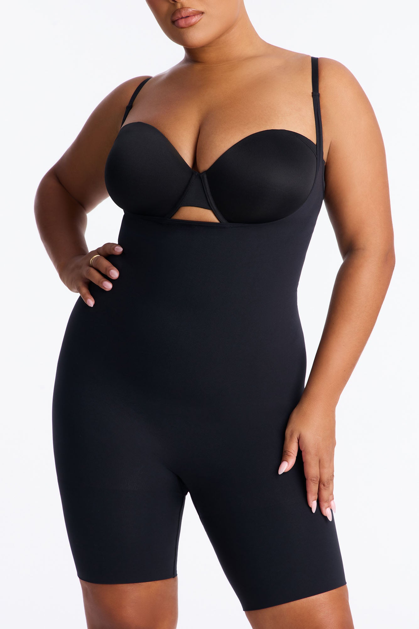 Nova Sculpt Seamless Strong Compression Butt Lifting Bodysuit - Black