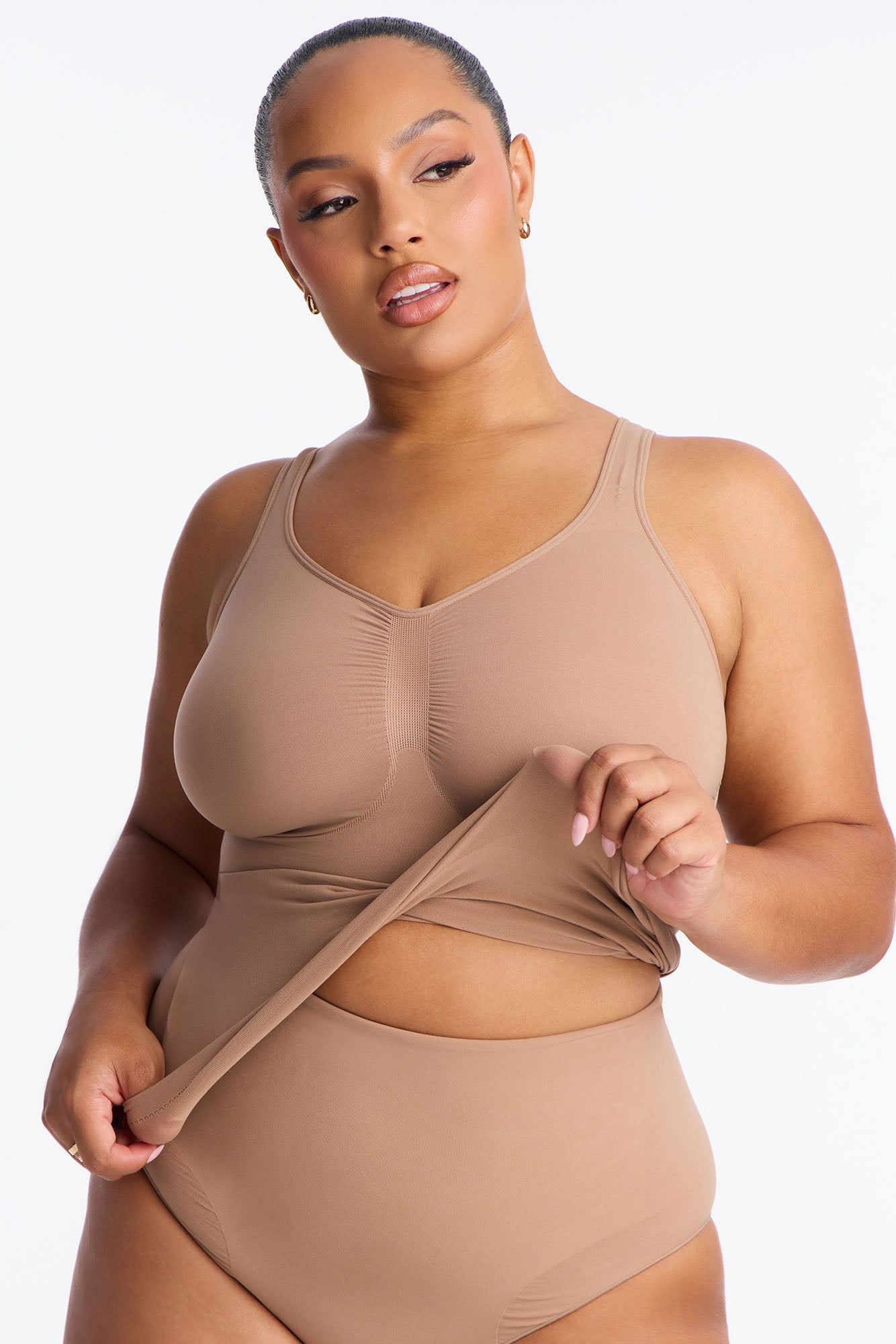 Nova Sculpt Seamless Strong Compression Shaping Tank - Nude