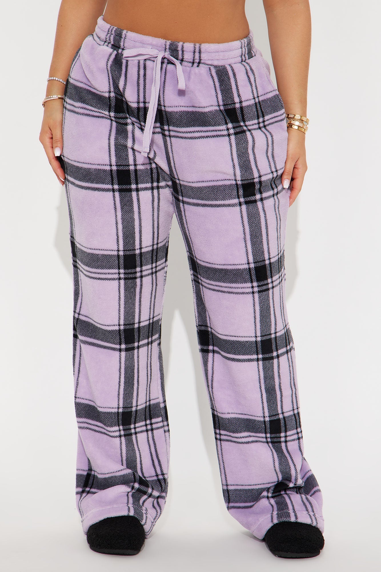 Relax And Chill Plush PJ Pant - Lavender
