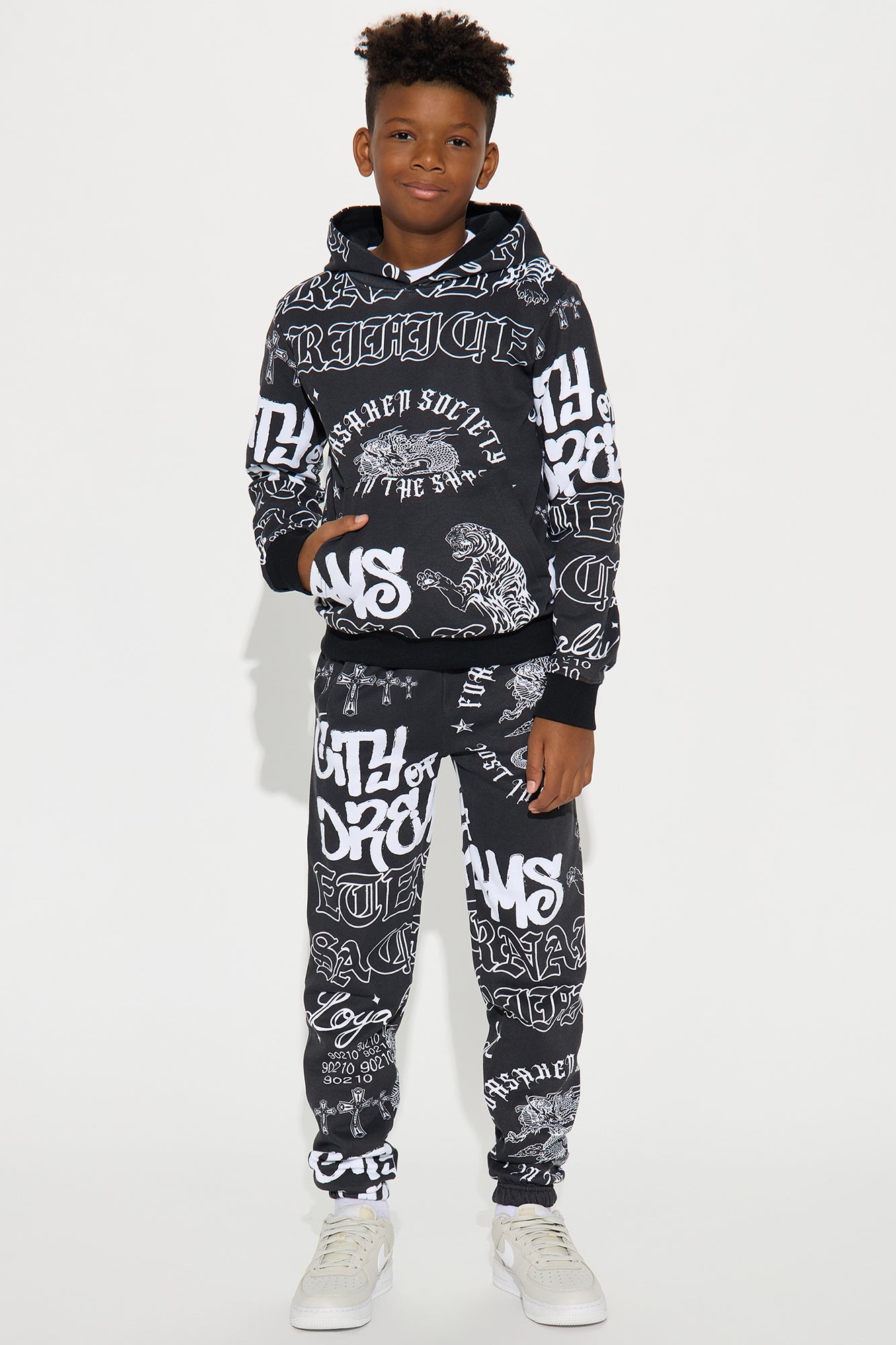 Mini City Of Dreams Hoodie - Black/combo