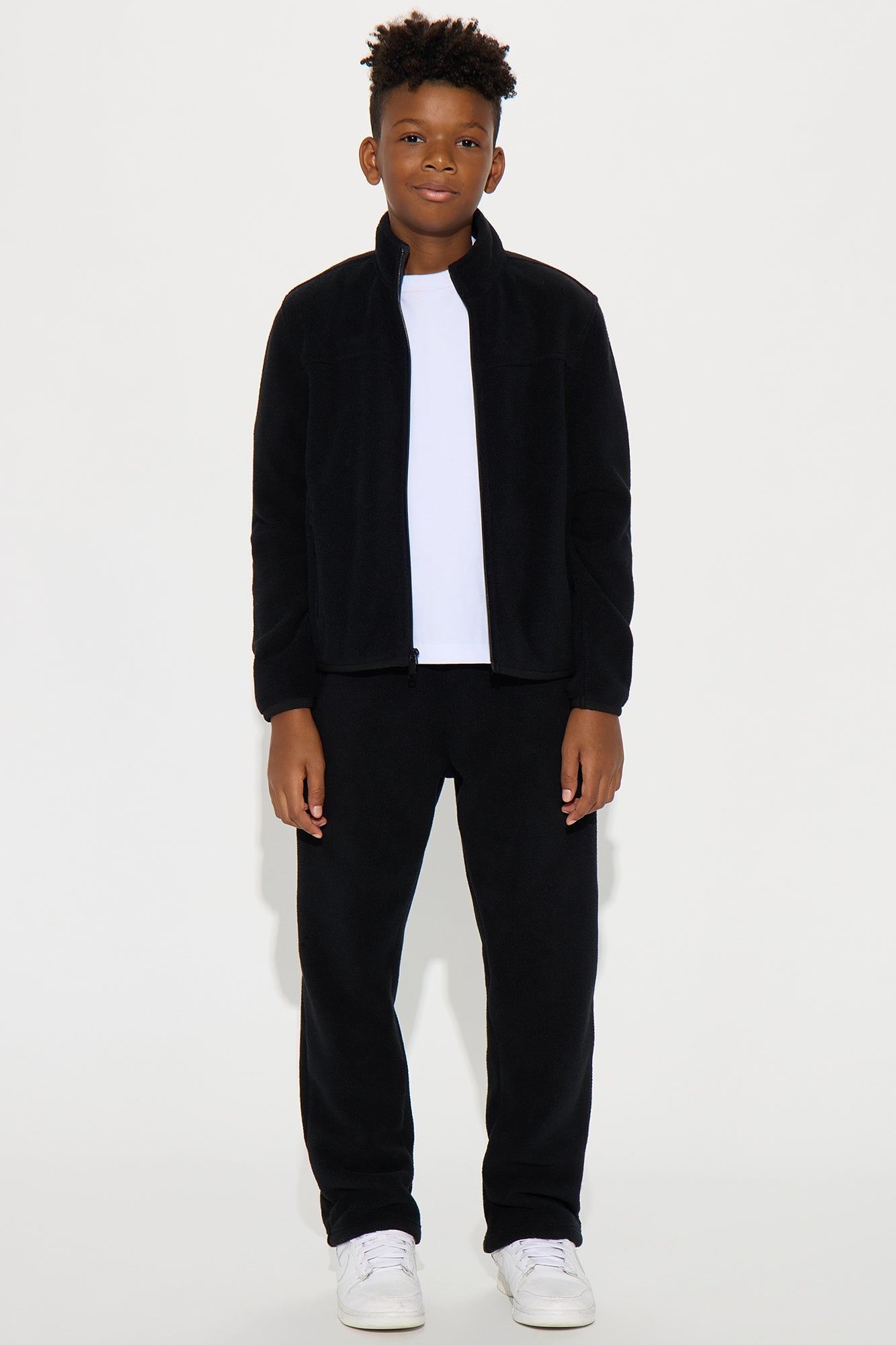 Mini Core Microfleece Pants - Black