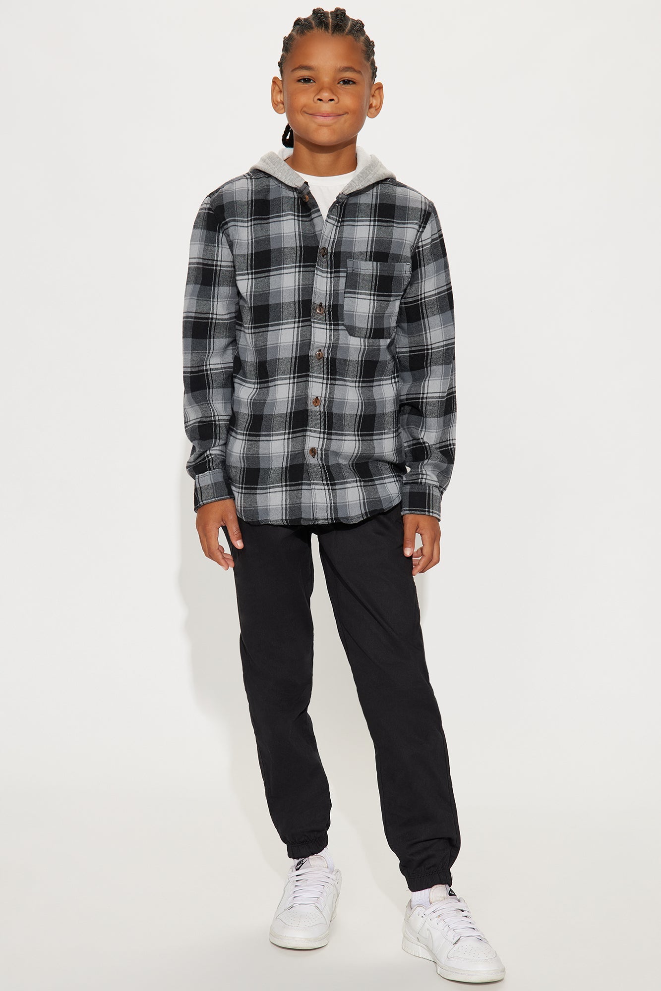 Mini Owning It Jogger Pant Set - Black