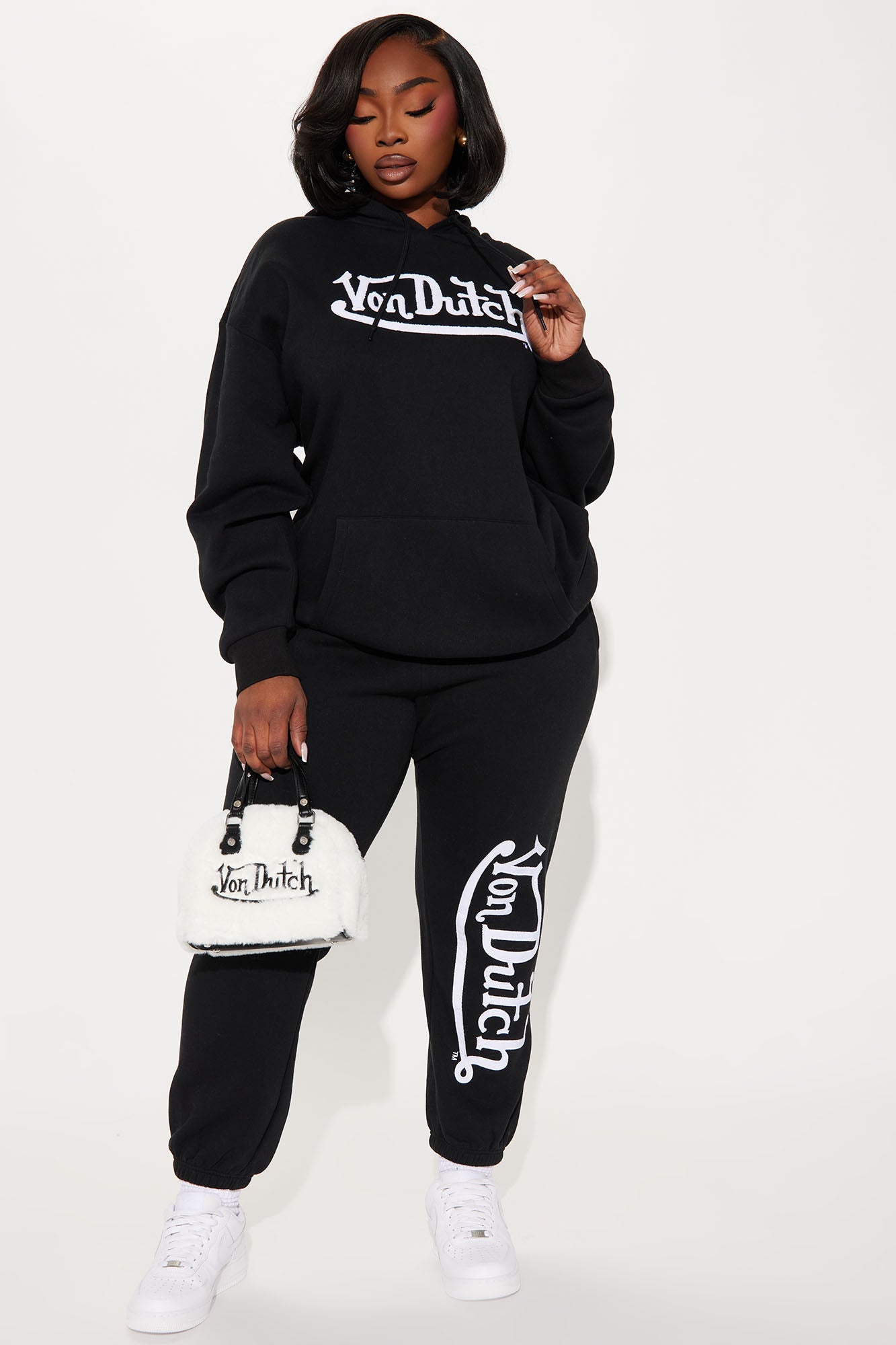 Von Dutch Patch Jogger - Black