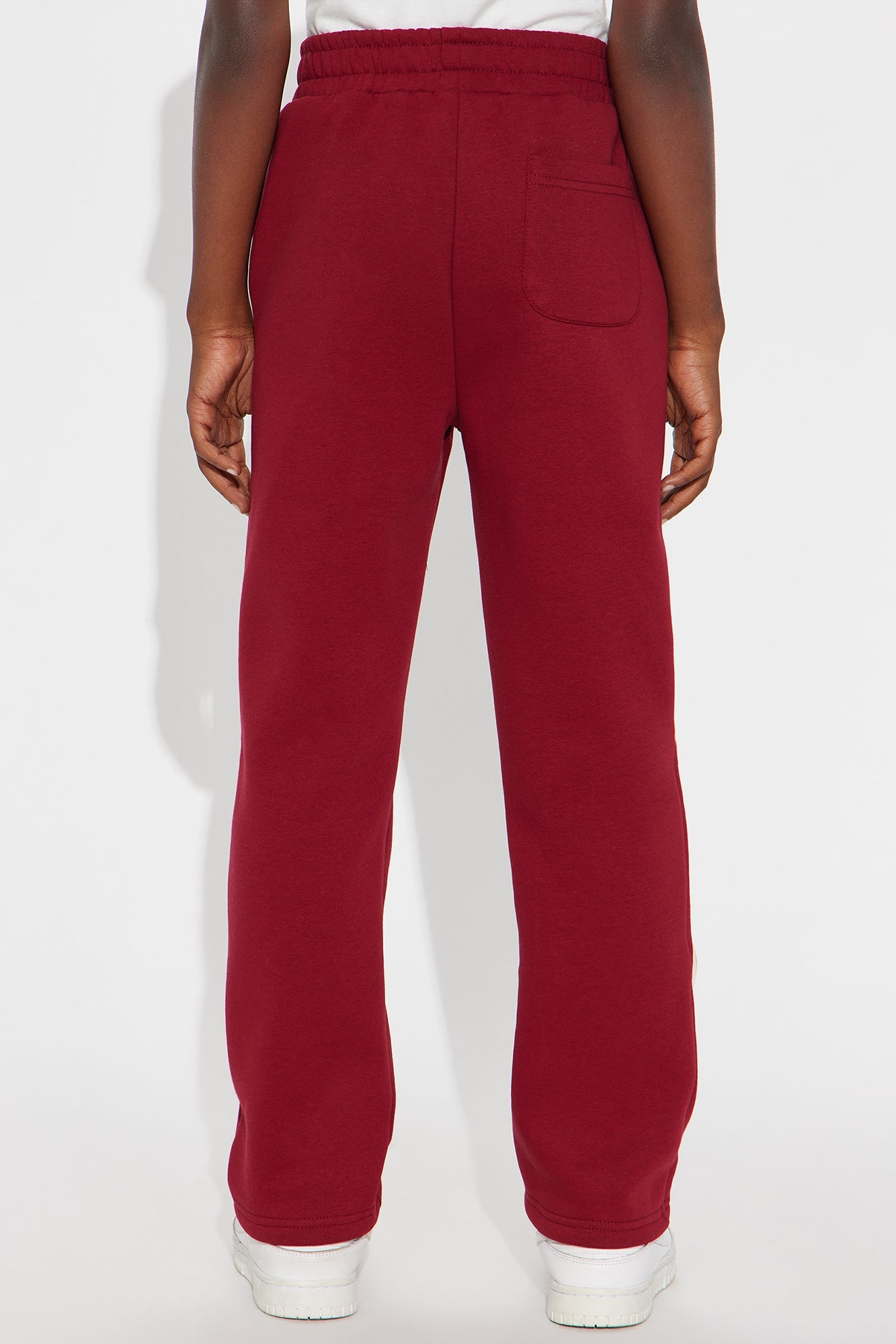 Mini Tyson Relaxed Under Control Straight Pants - Red/combo