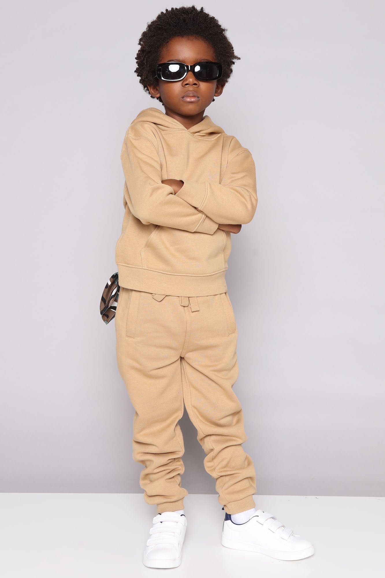Mini Stole Your Toys Oversized Jogger - Nude