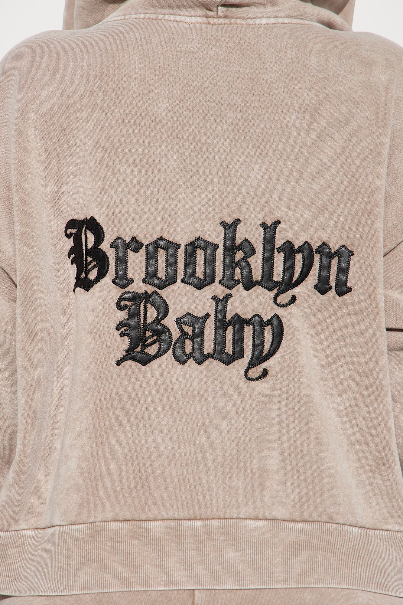 Brooklyn Baby Washed Fleece Pant Set - Taupe