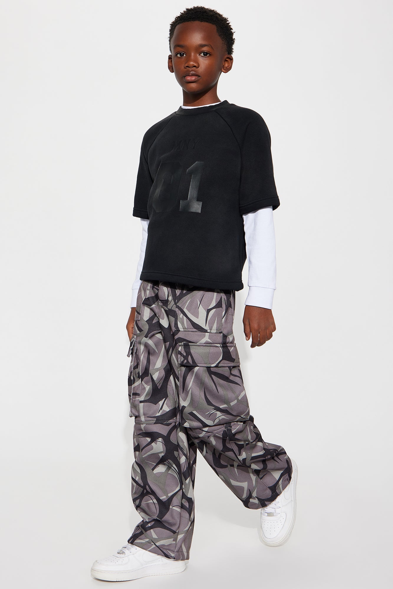 Mini In The Cut Camo Sweatpants - Camouflage