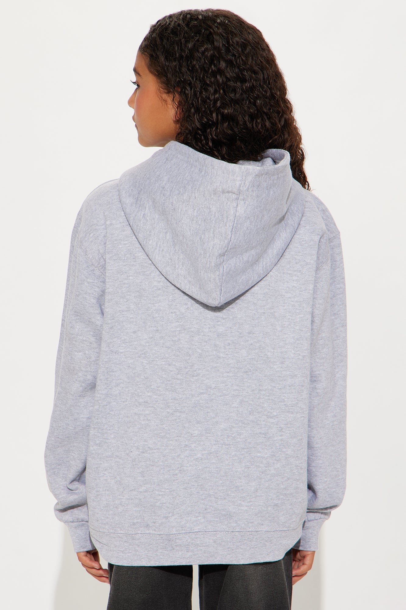 Mini Love From Paris Hoodie - Heather Grey
