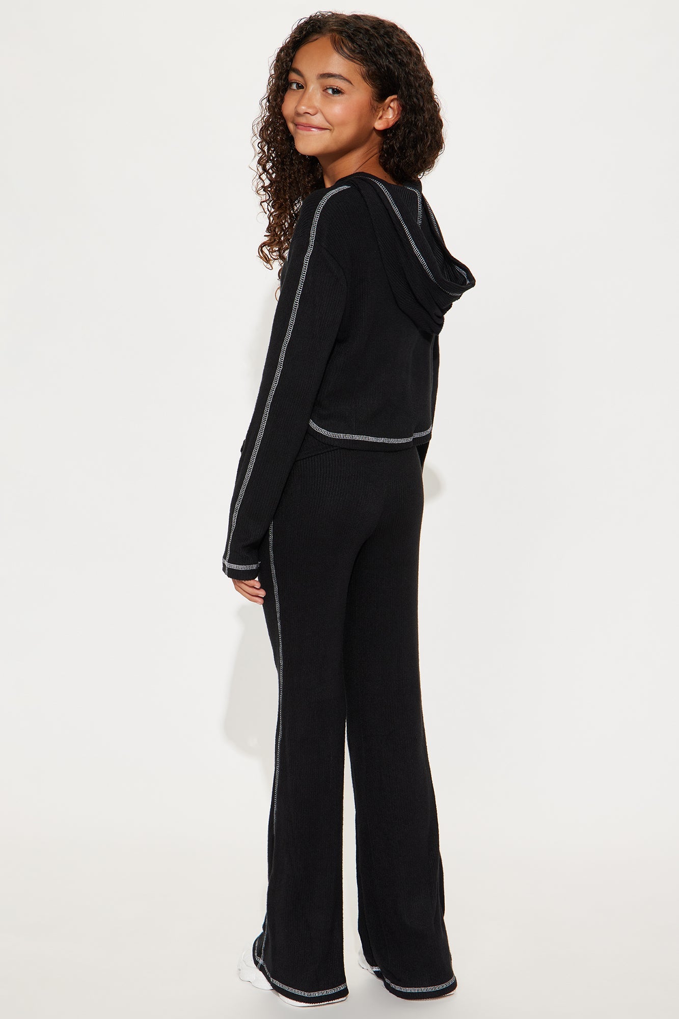 Mini Happy Times Pant Set - Black