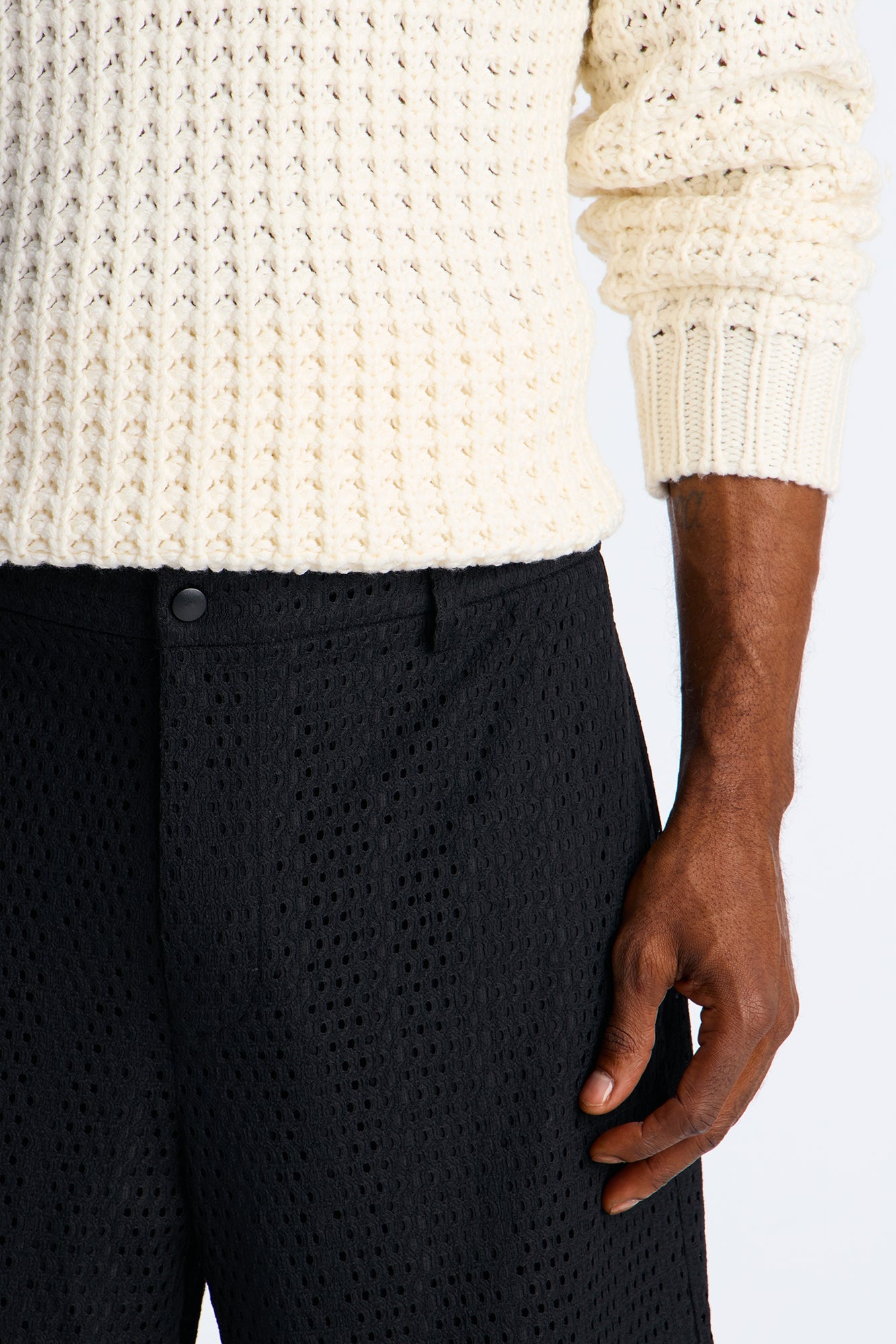 Relaxed Oarken Air Short - Black