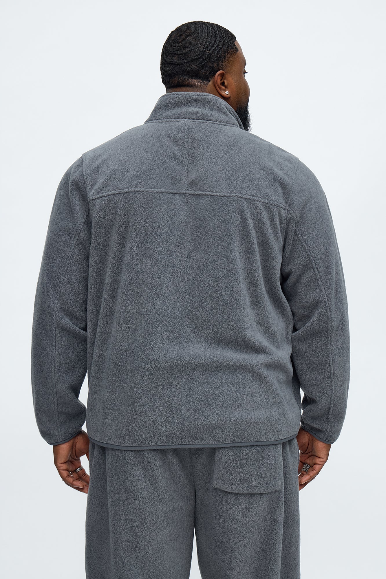 Core Microfleece Zip Jacket - Grey