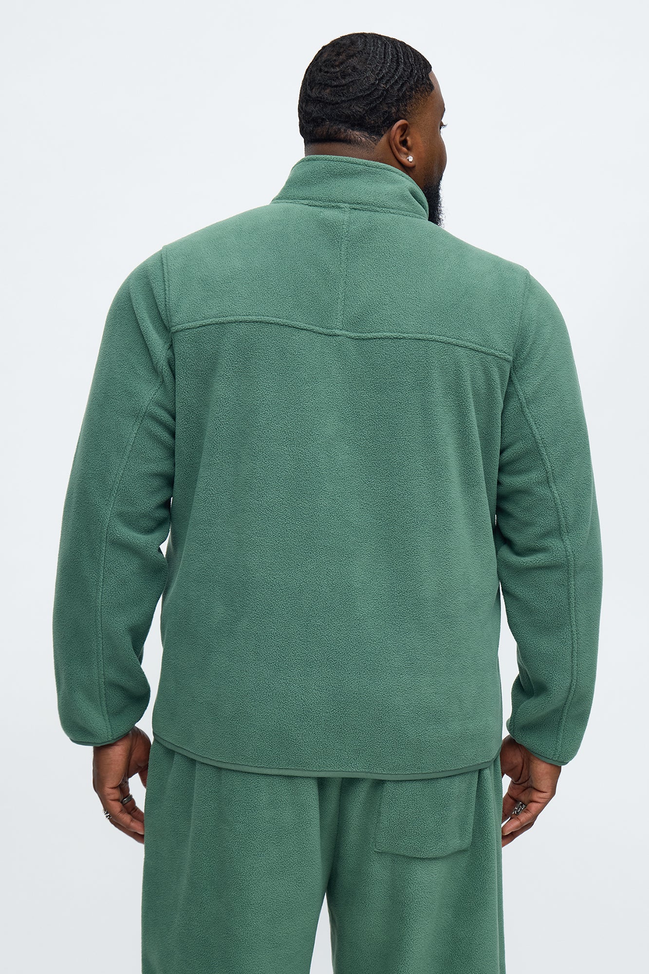 Core Microfleece Zip Jacket - Green