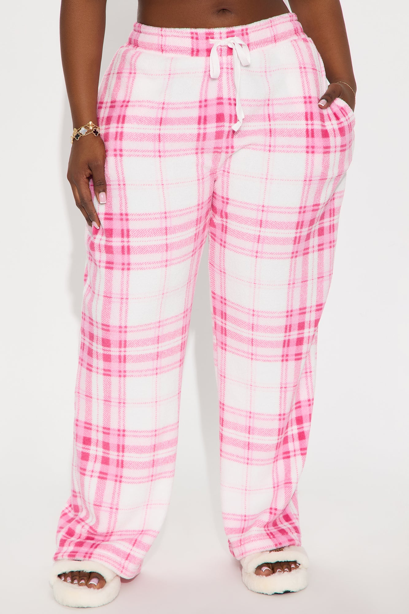 What A Dream Plush PJ Pants - Pink