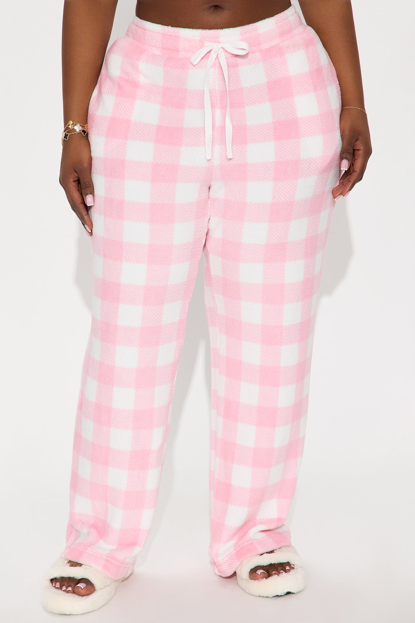 Just Dreaming Plush PJ Pants - Pink
