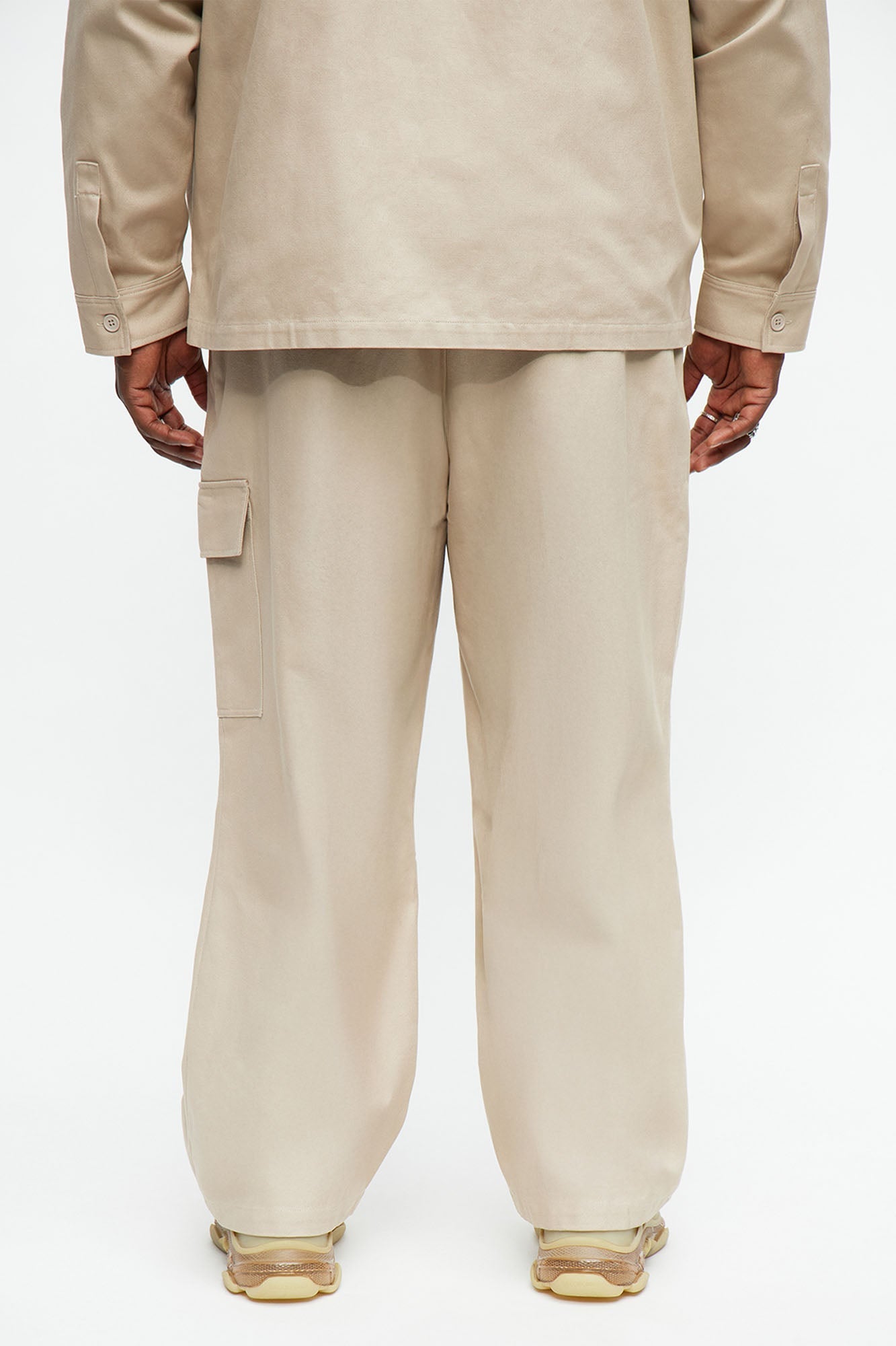 Baggy Fairfax Canvas Pant - Taupe