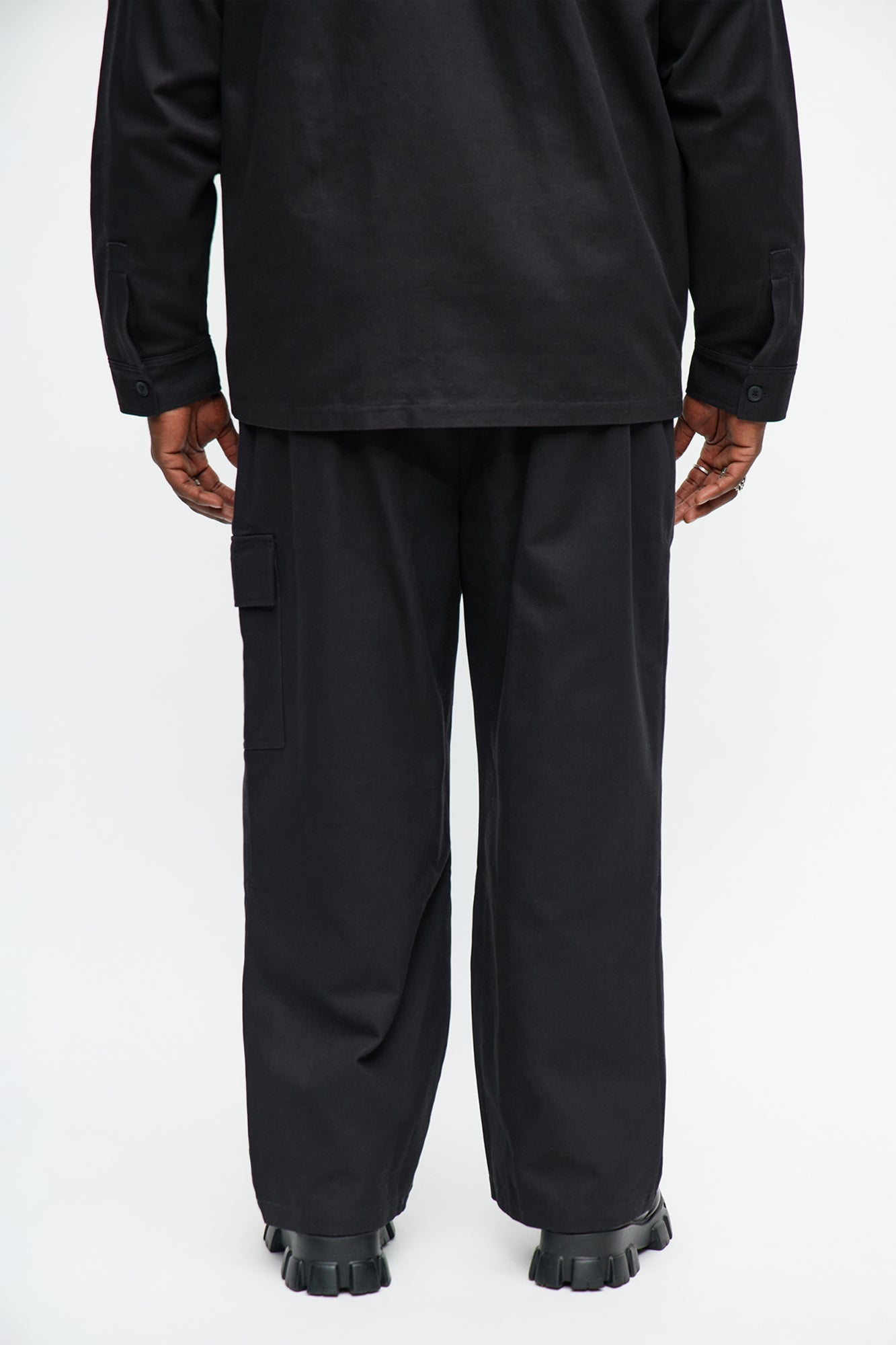 Baggy Fairfax Canvas Pant - Black