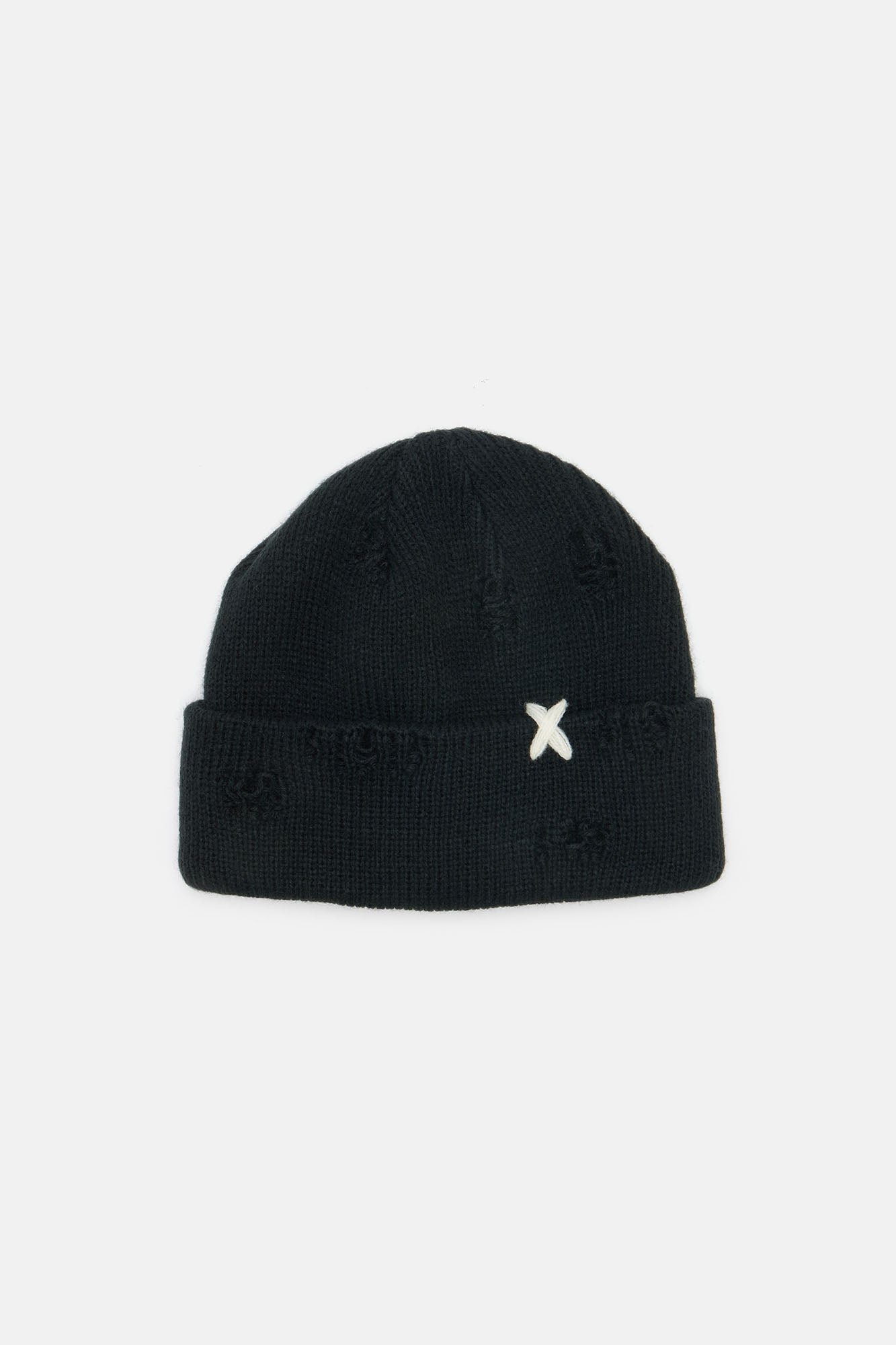 Distressed Day Beanie - Black