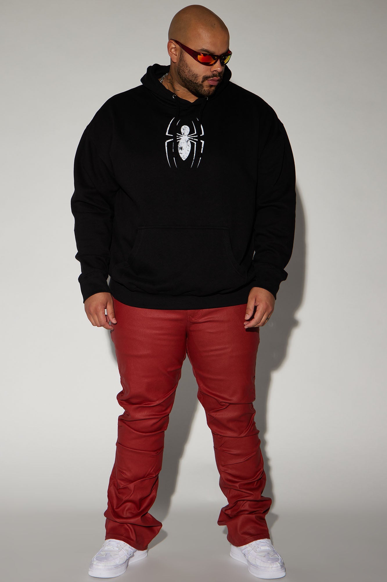Spiderman Spiders Web Hoodie - Black