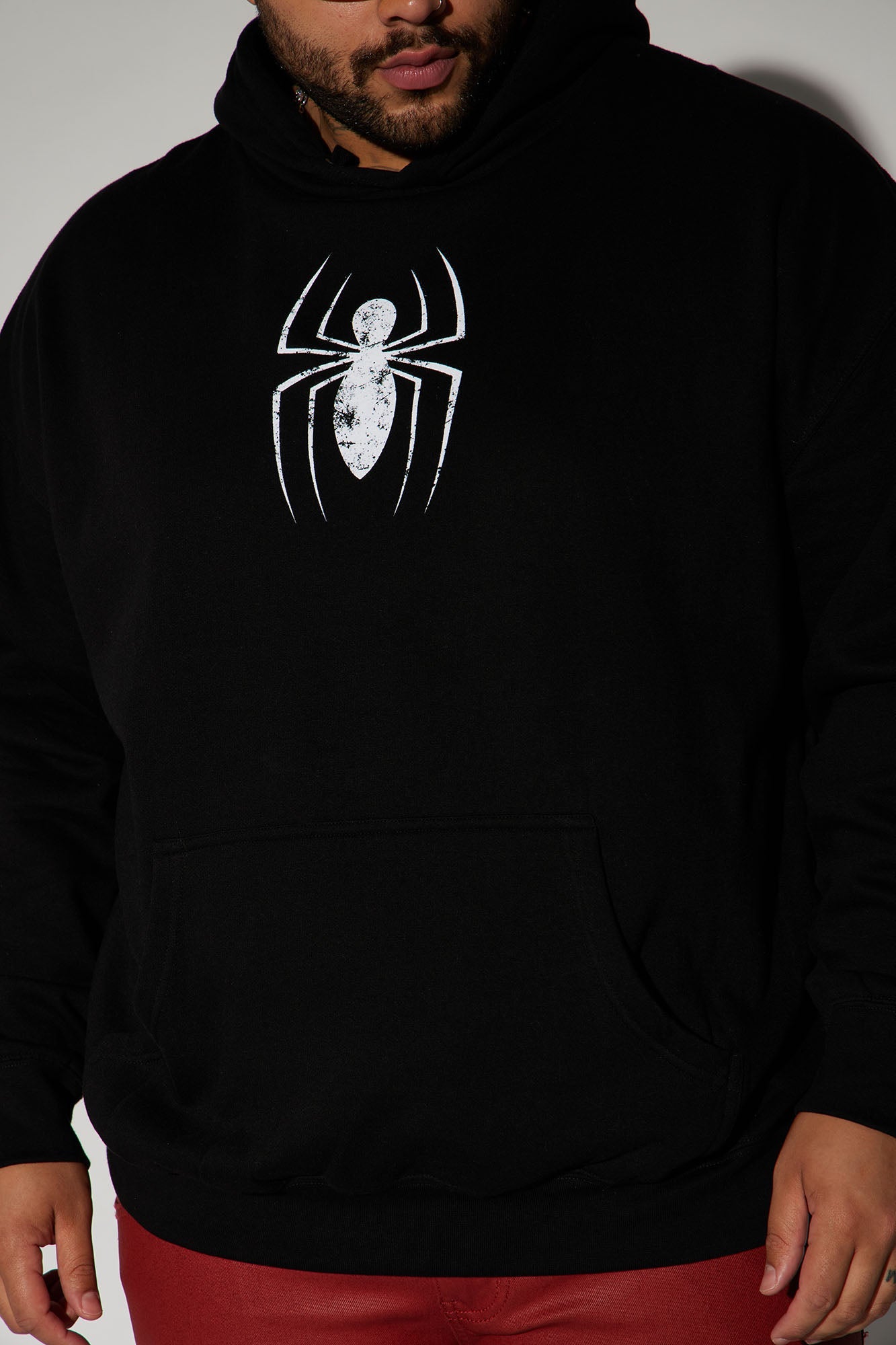 Spiderman Spiders Web Hoodie - Black