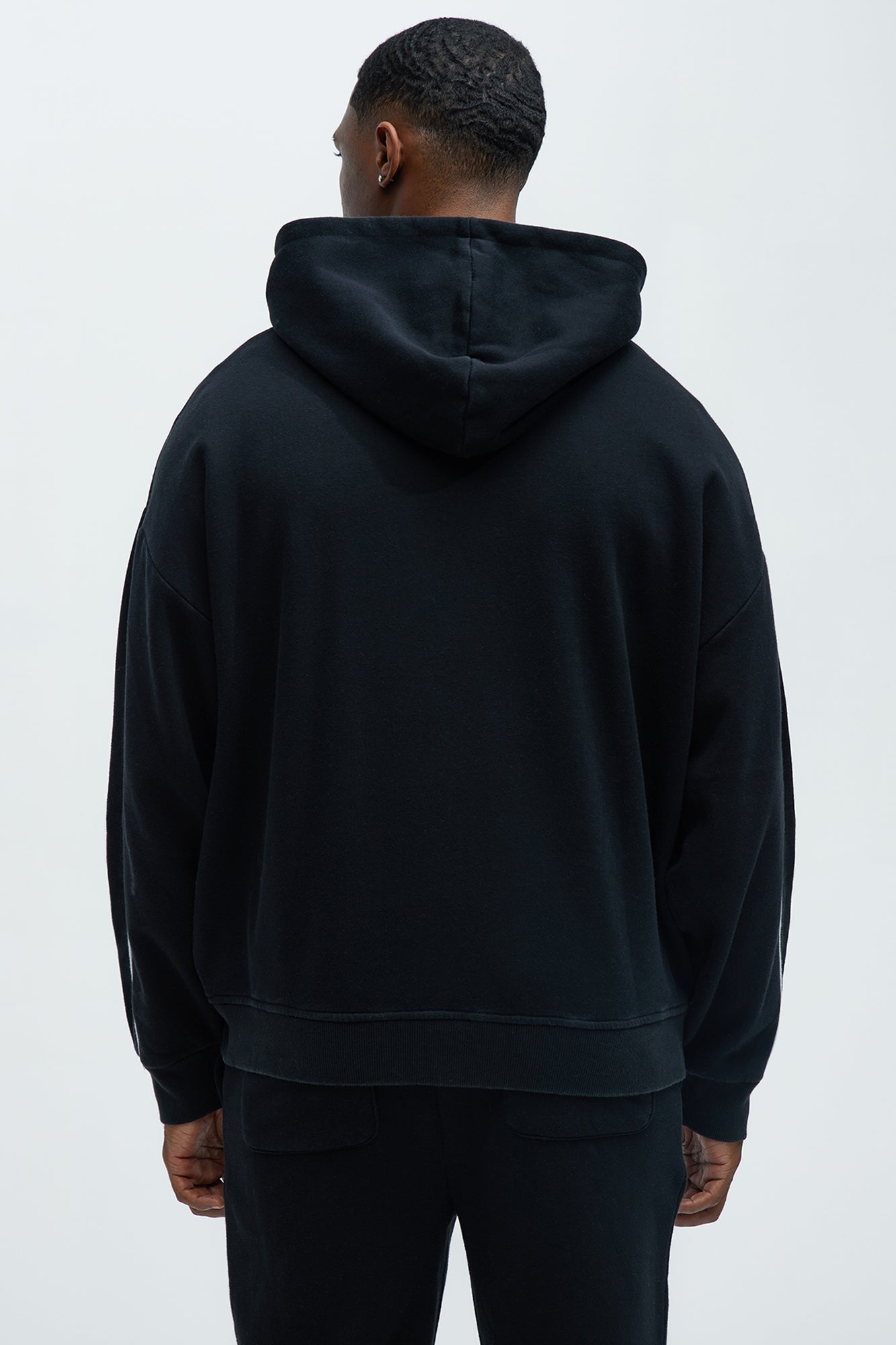 Tyson Just Go With It Oversized Hoodie - Black