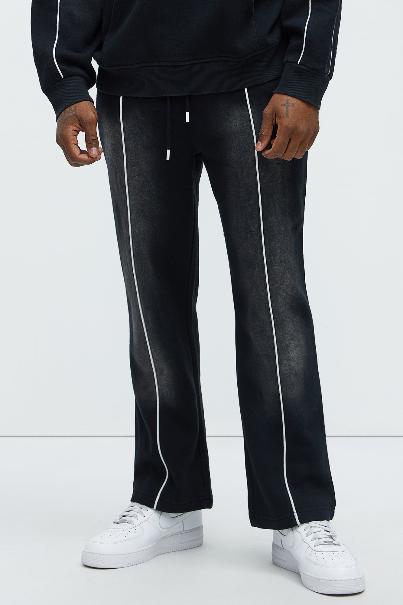 Tyson Just Go With It Straight Sweatpants - Black
