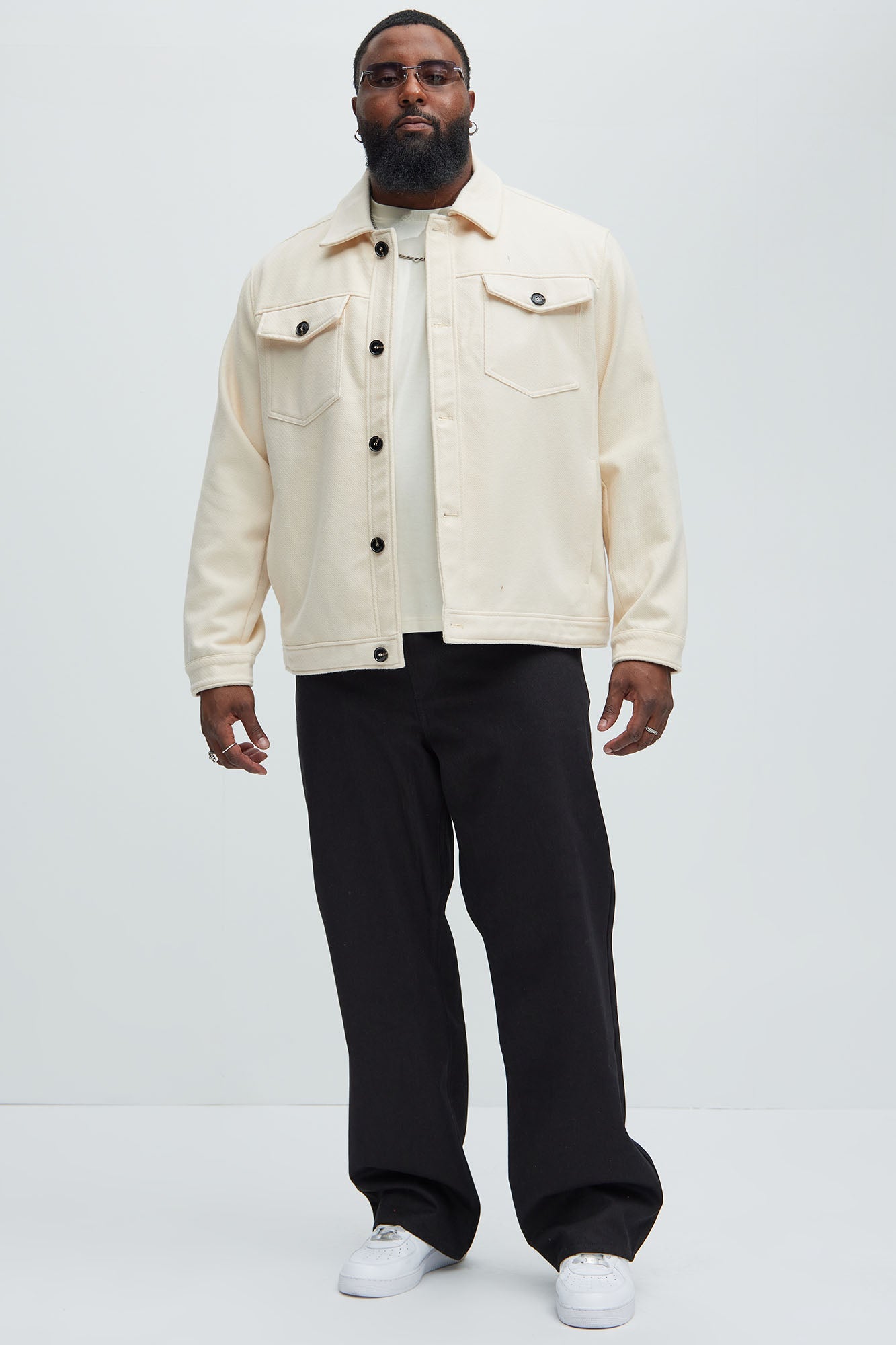Austin Casual Jacket - Cream