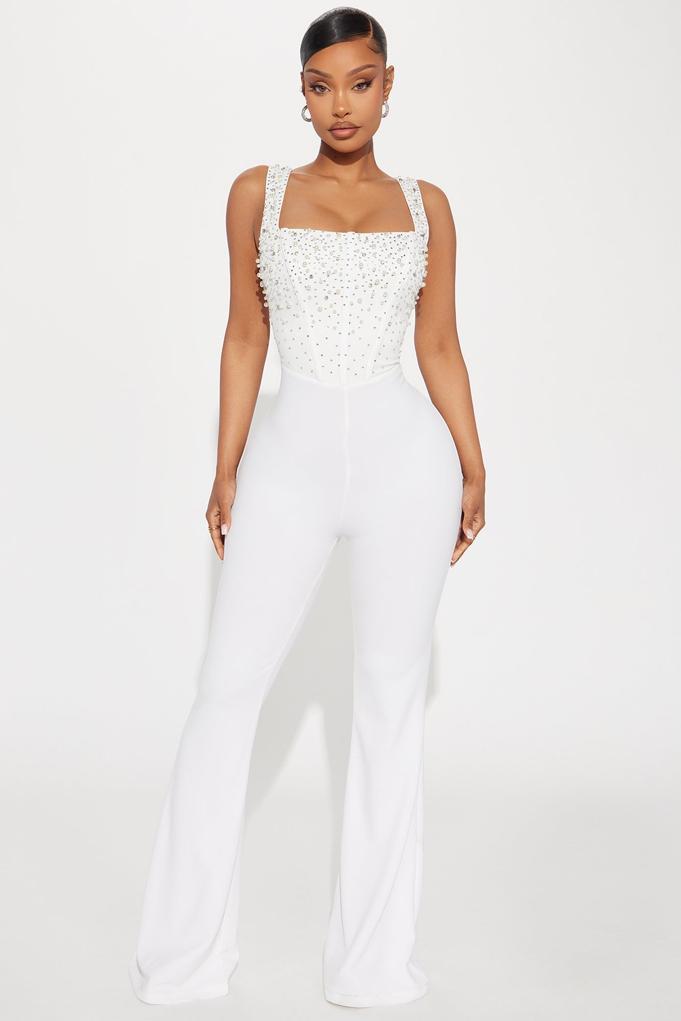 Special Moments Jumpsuit - White