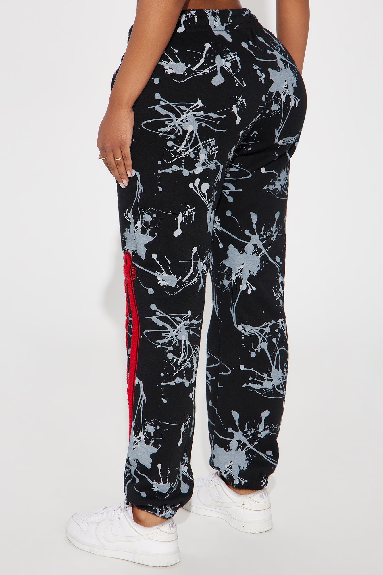 Von Dutch Abstract Jogger - Charcoal/combo