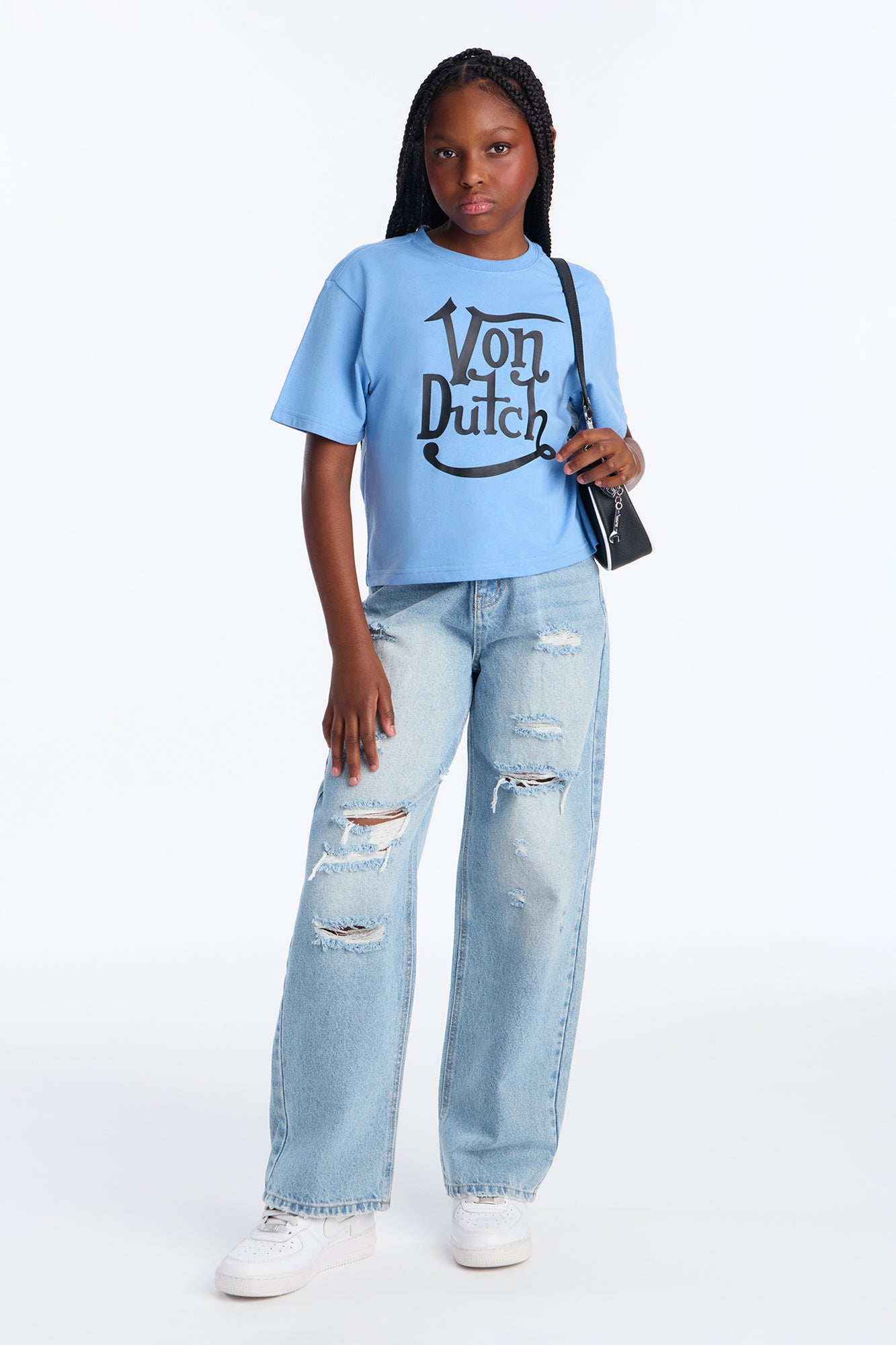 Mini Von Dutch Wired Up Tee - Blue