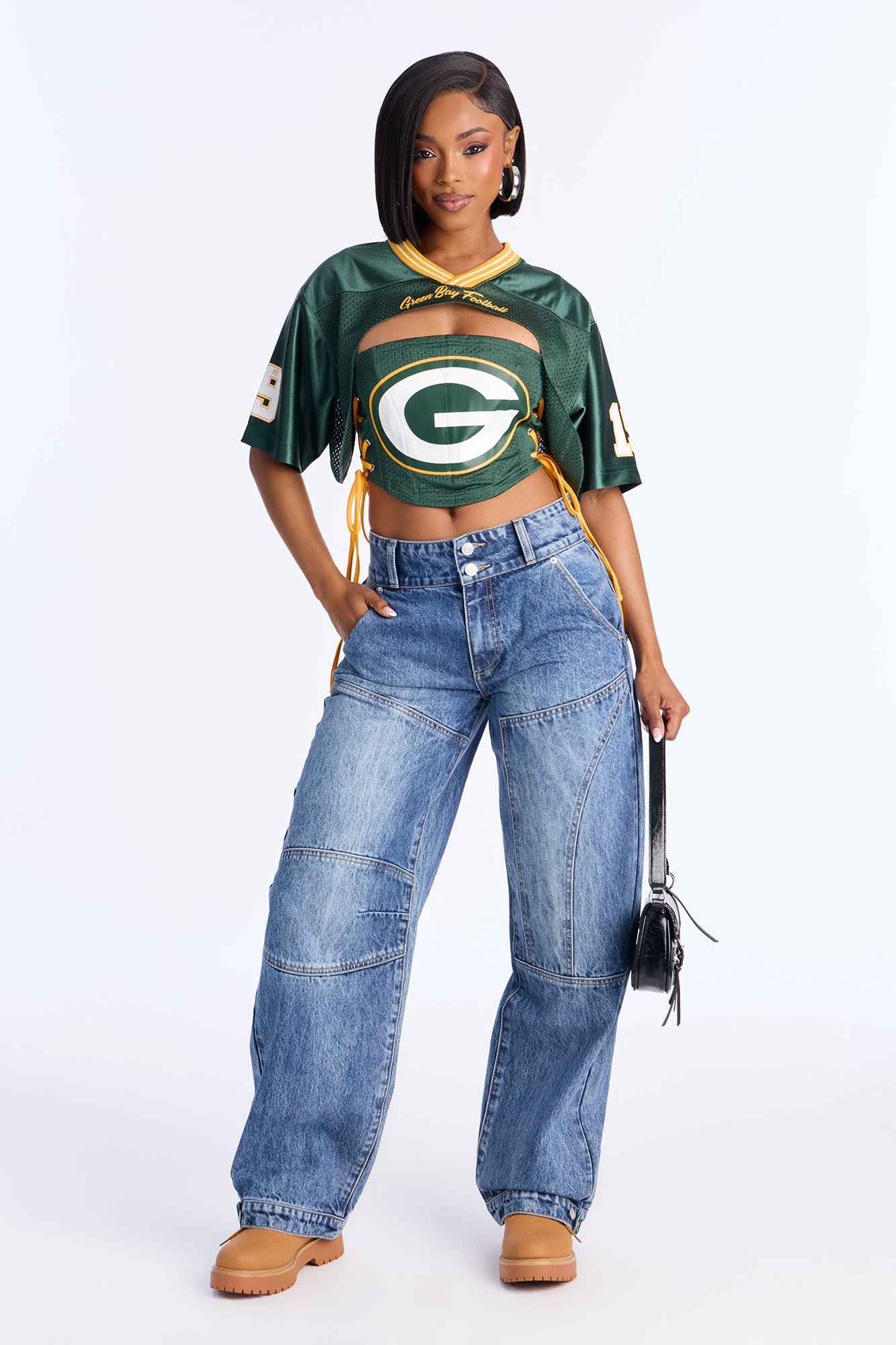 That Way Loose Straight Leg Jeans - Medium Wash