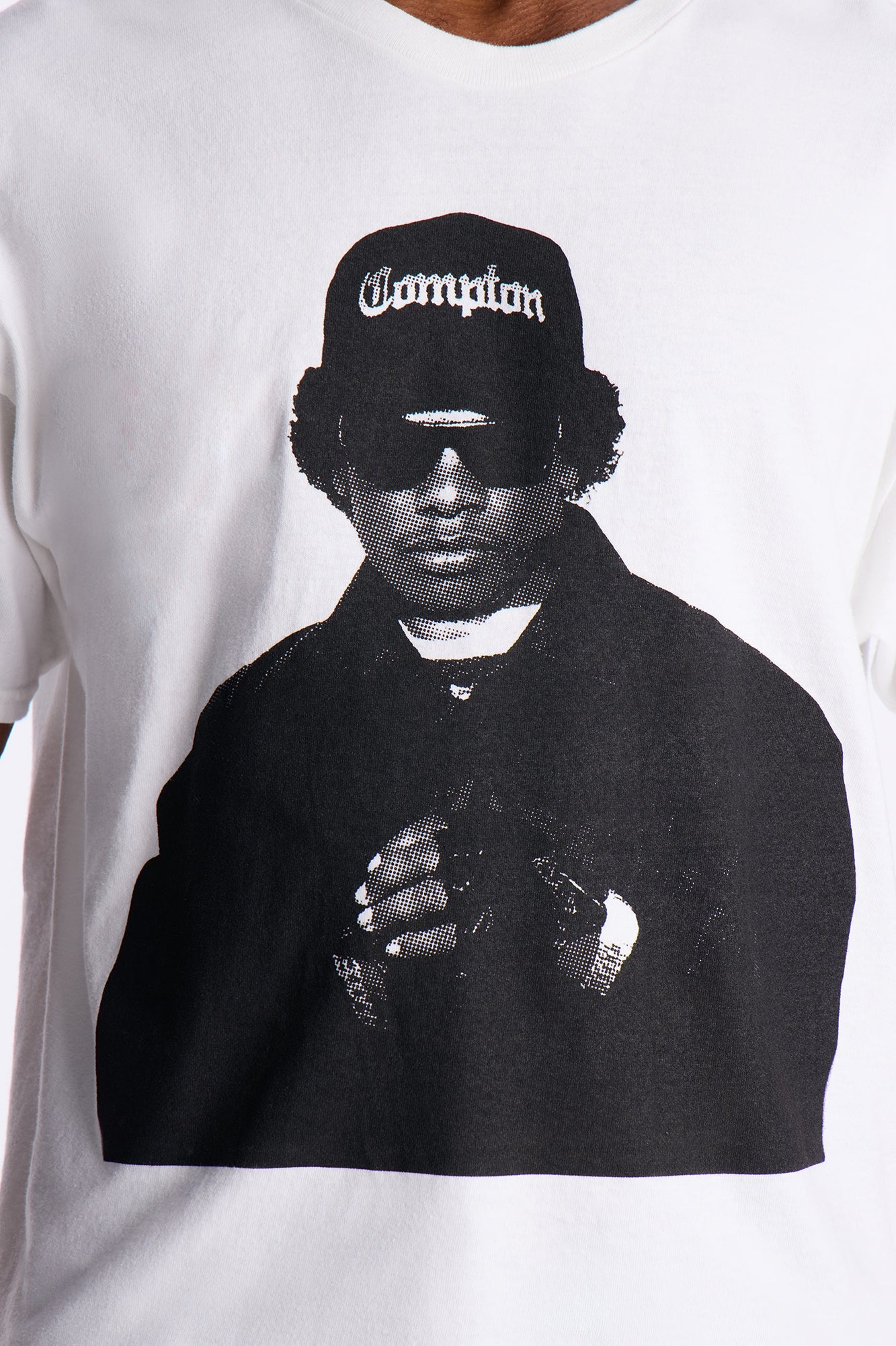 Eazy E Cruisin Boxy Short Sleeve Tee - White