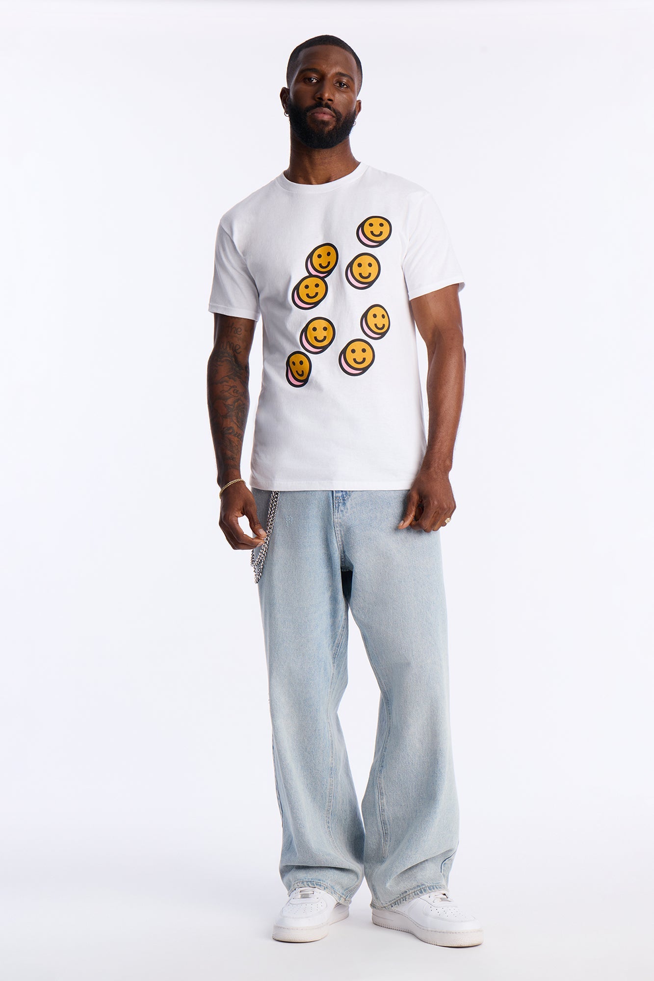 Love Has Many Faces Short Sleeve Tee - White