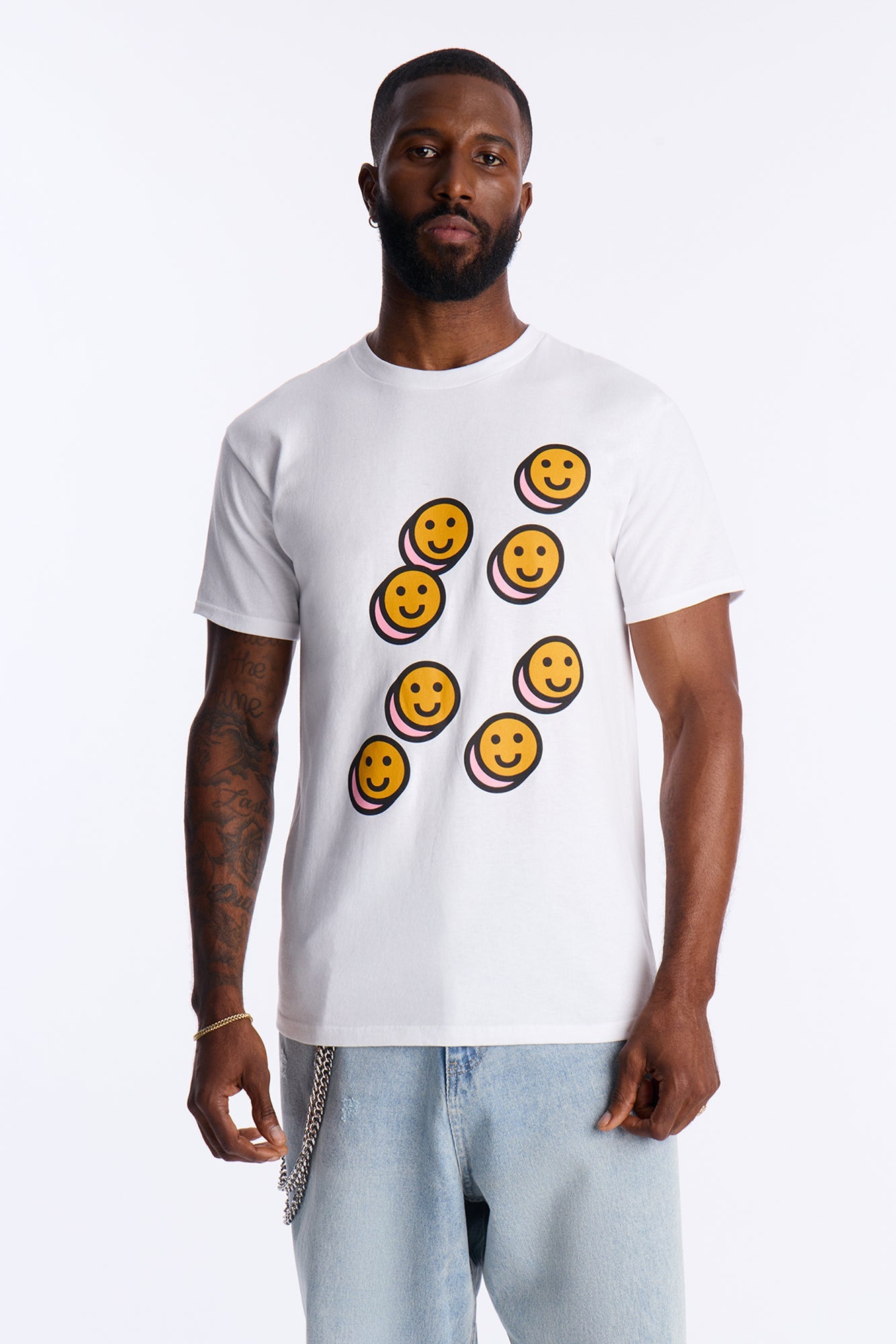 Love Has Many Faces Short Sleeve Tee - White