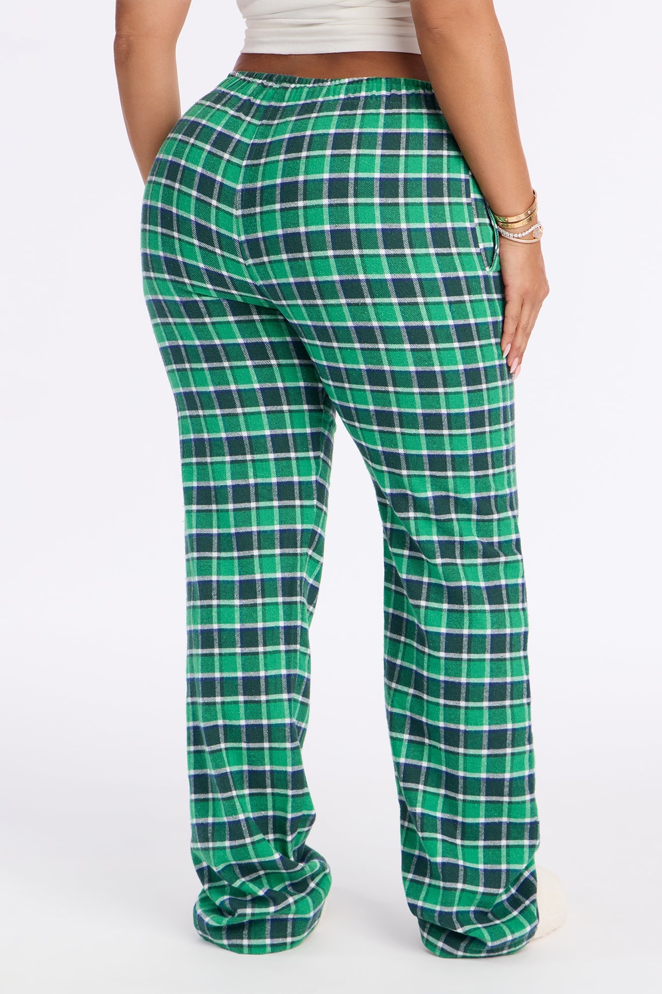 So Chill Flannel PJ Pants - Green